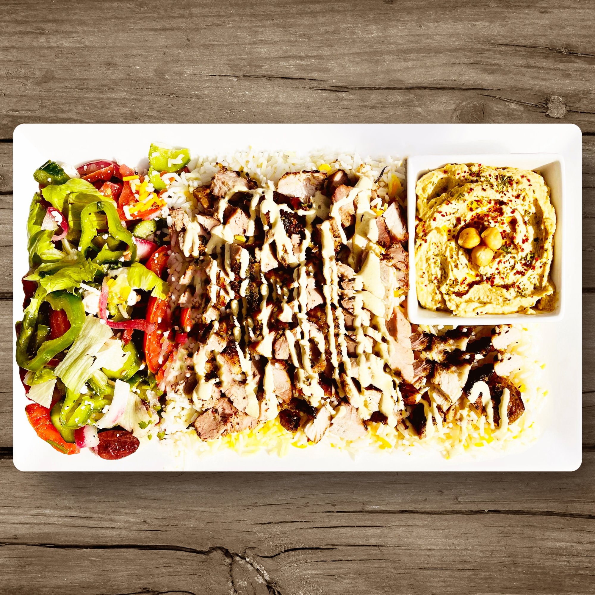 Pork Shawarma Platter