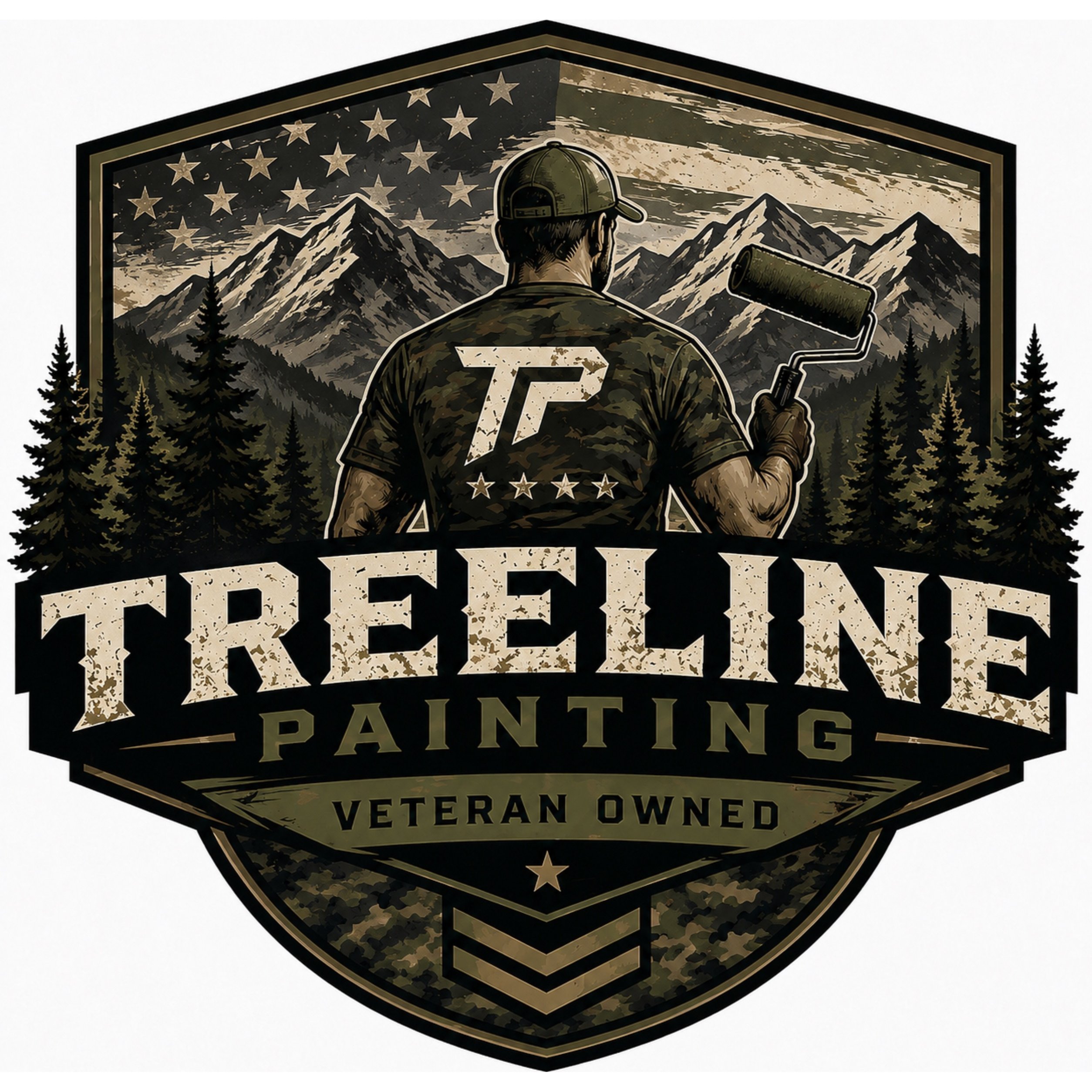 Treeline Painting