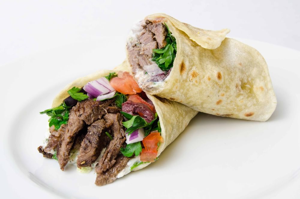 Lamb Shawarma Wrap