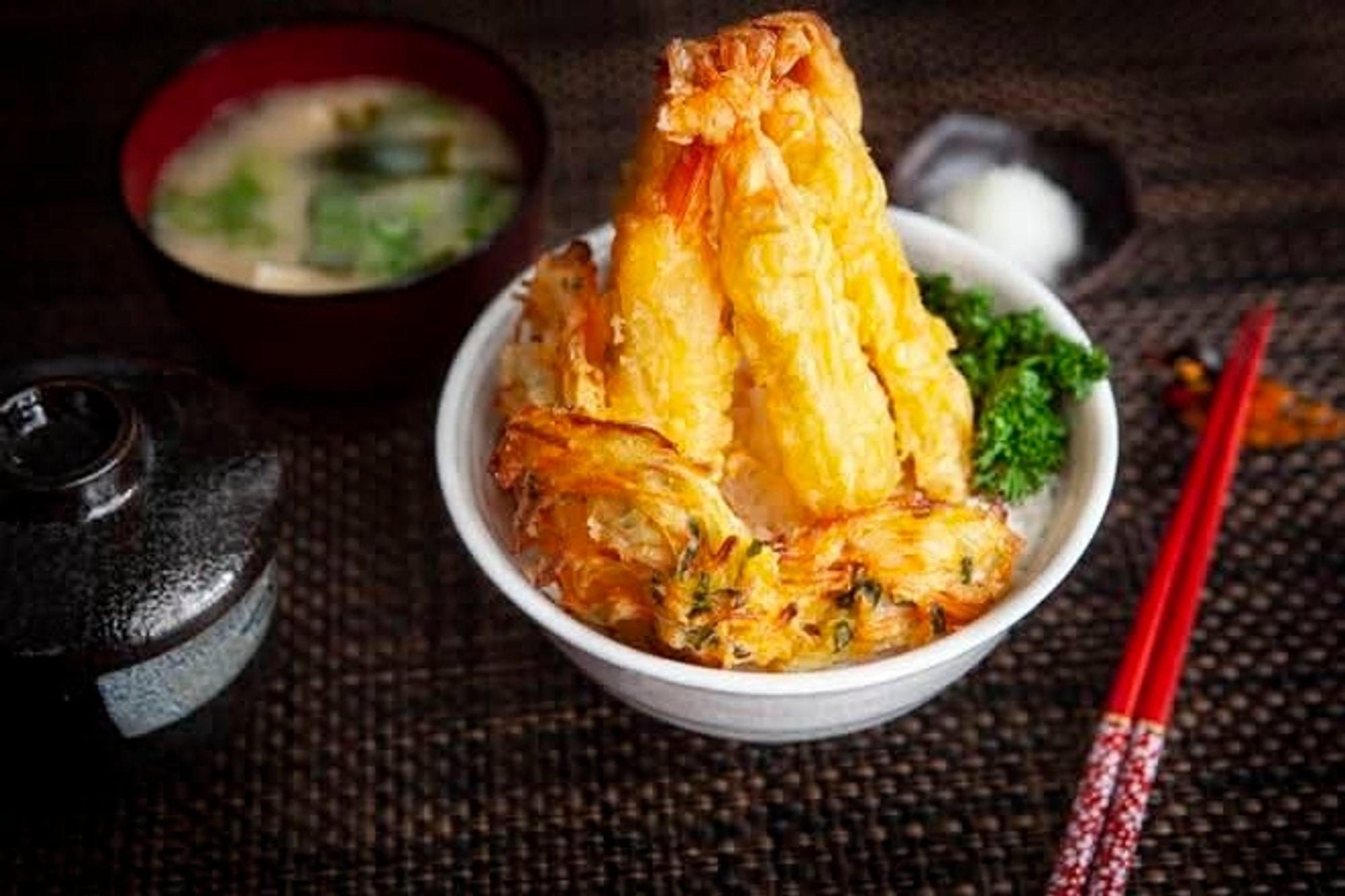 Shrimp Tempura Rice Bowl