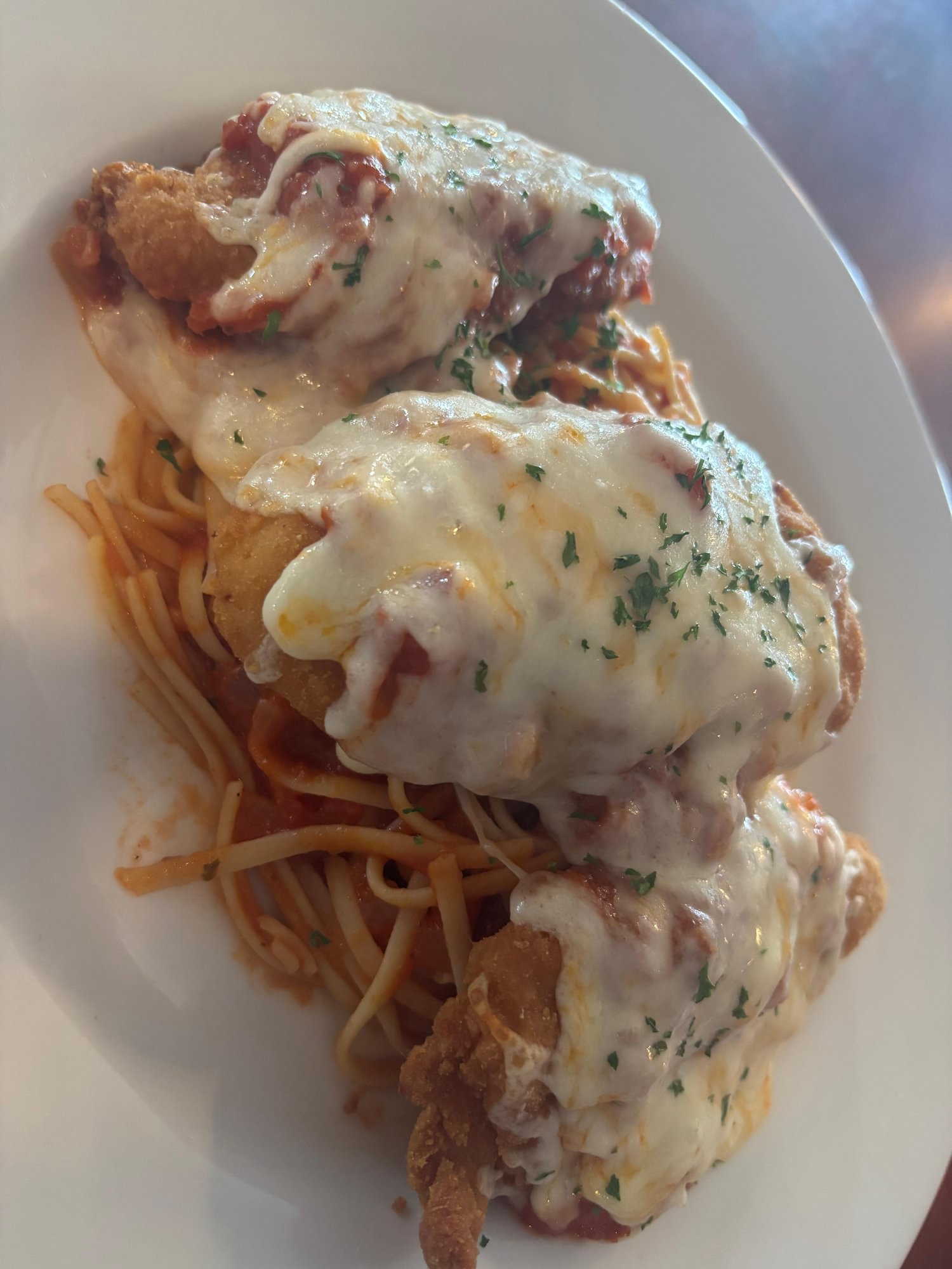 Chicken Parmesan Dinner