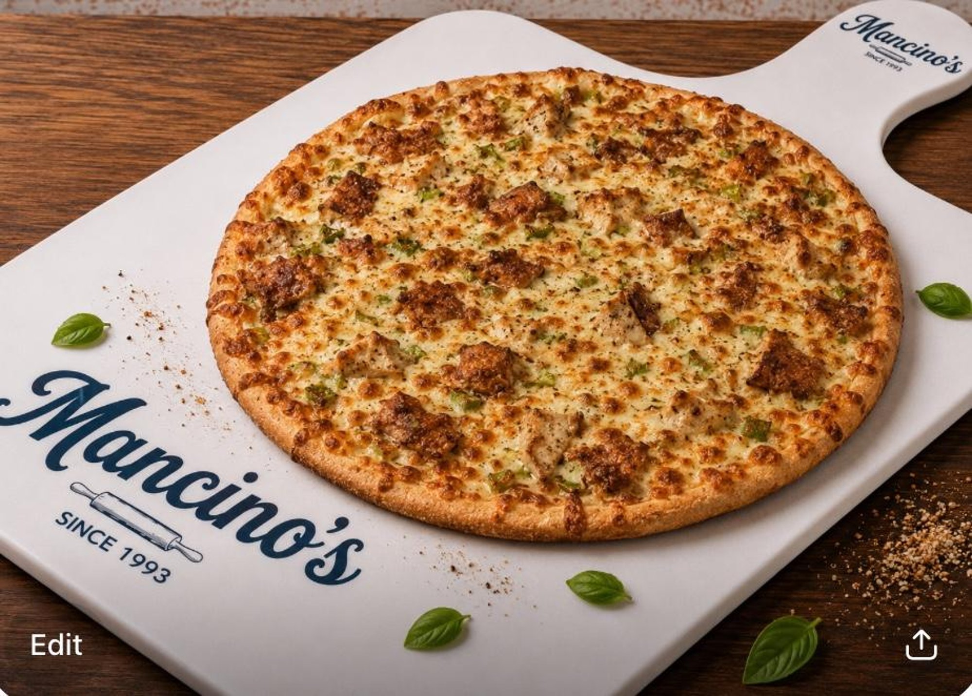Medium Chicken Bacon Ranch Pizza