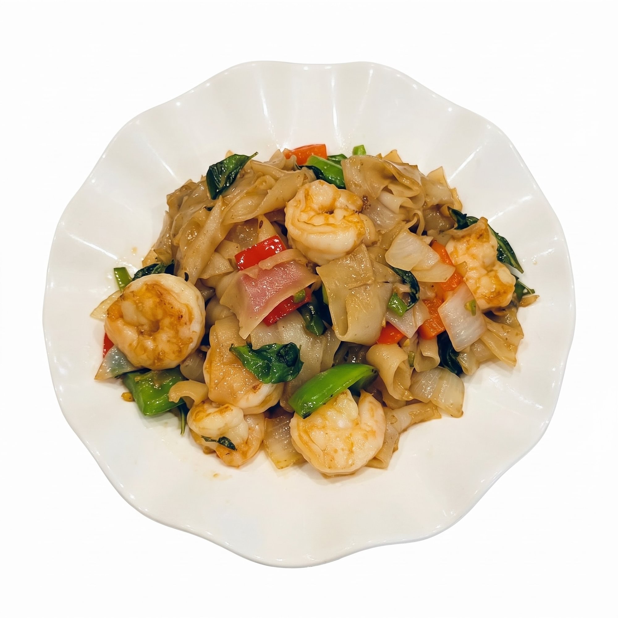 Chili Basil Noodles 九層塔辣河粉