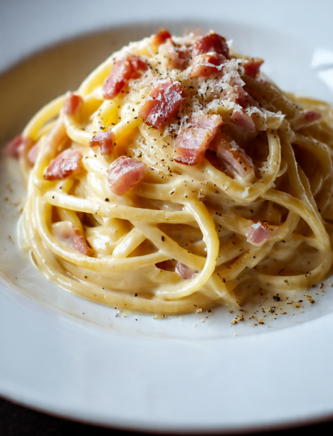 Linguine Carbonara (Popular)