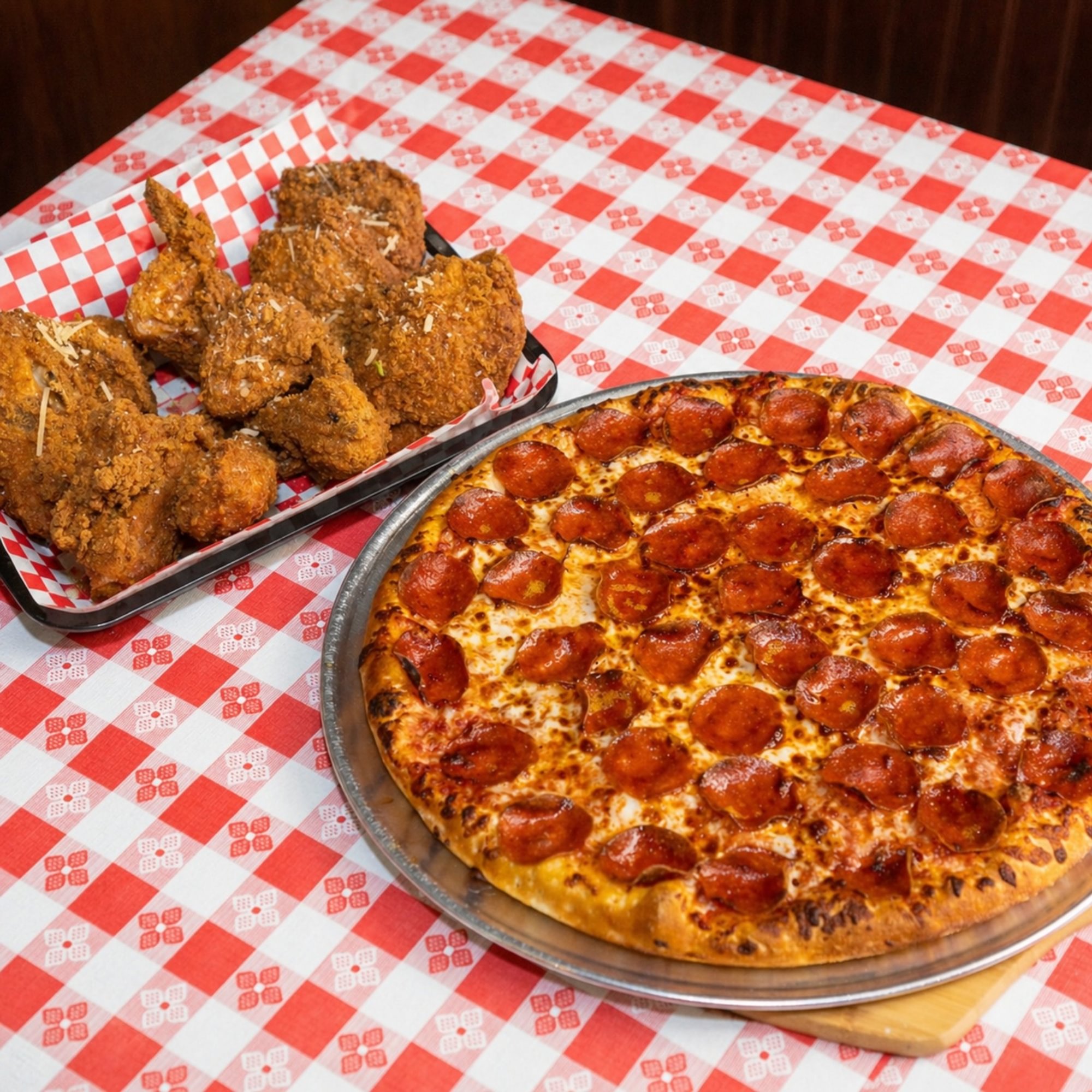 Family Pizza & Chicken Meals (A)