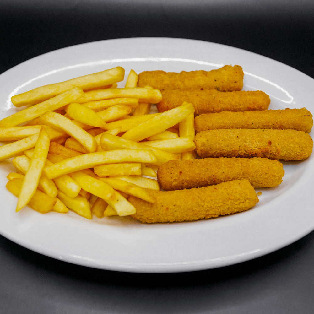 Kids 6pc Mozzarella Stick (Serve With Fries)