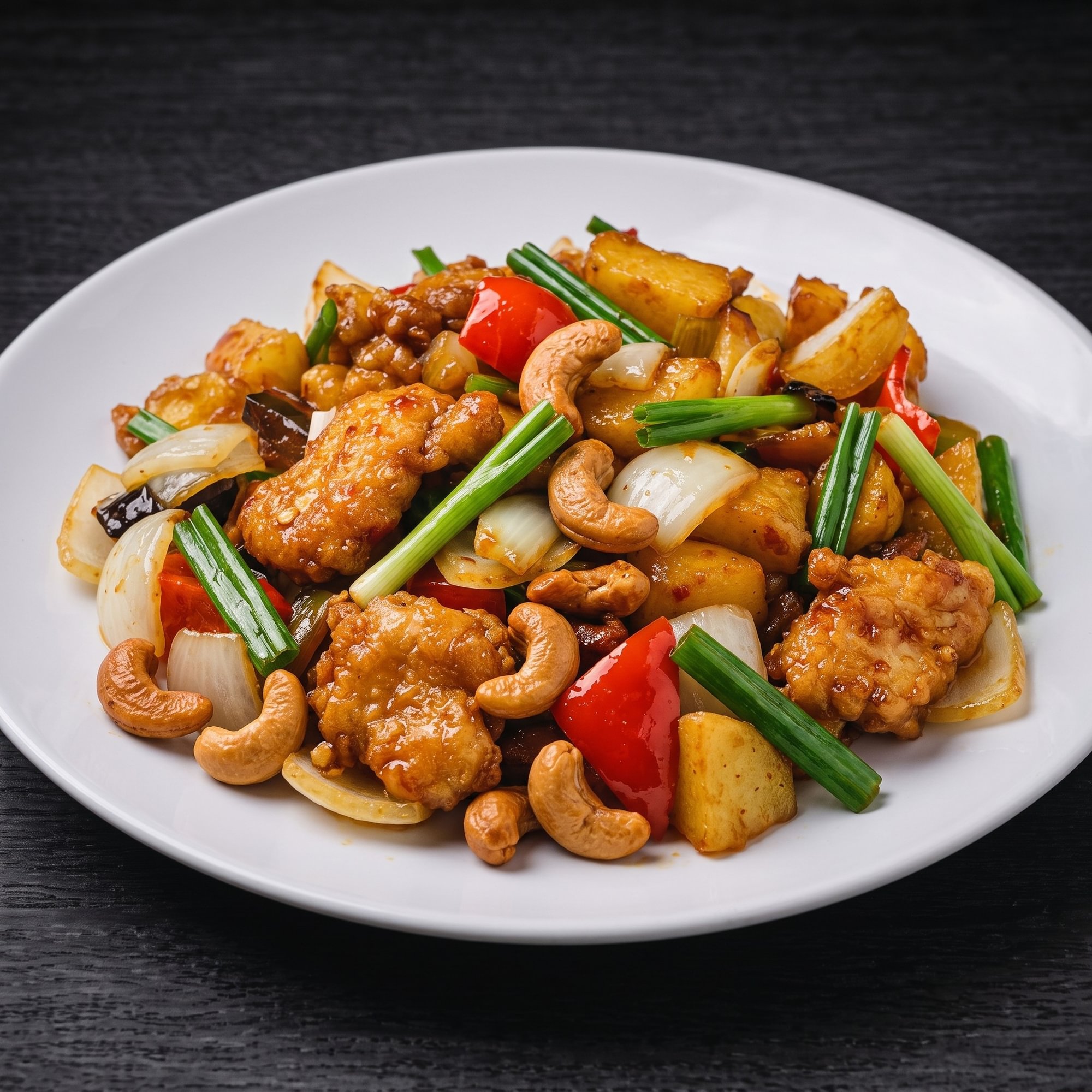 Stir Fried Chicken with Cashew Nuts