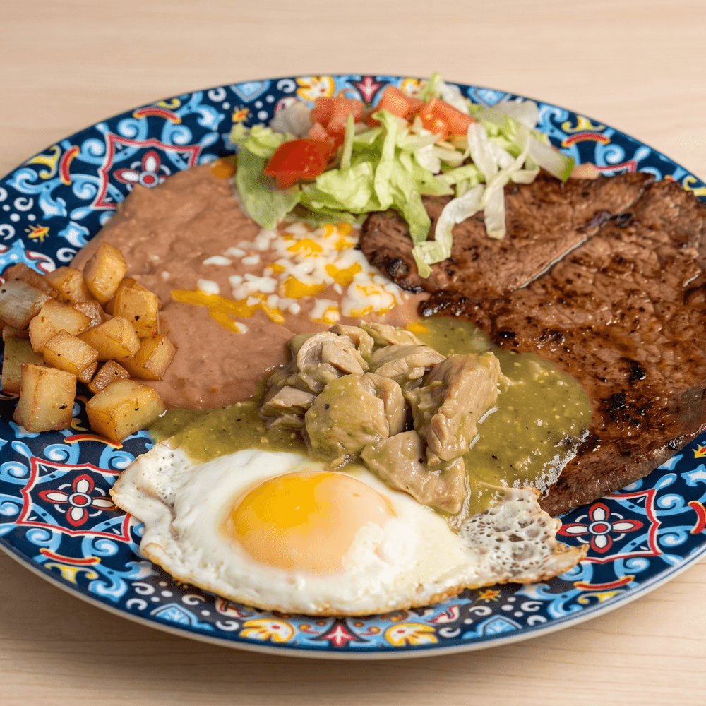 Carne Asada and Eggs