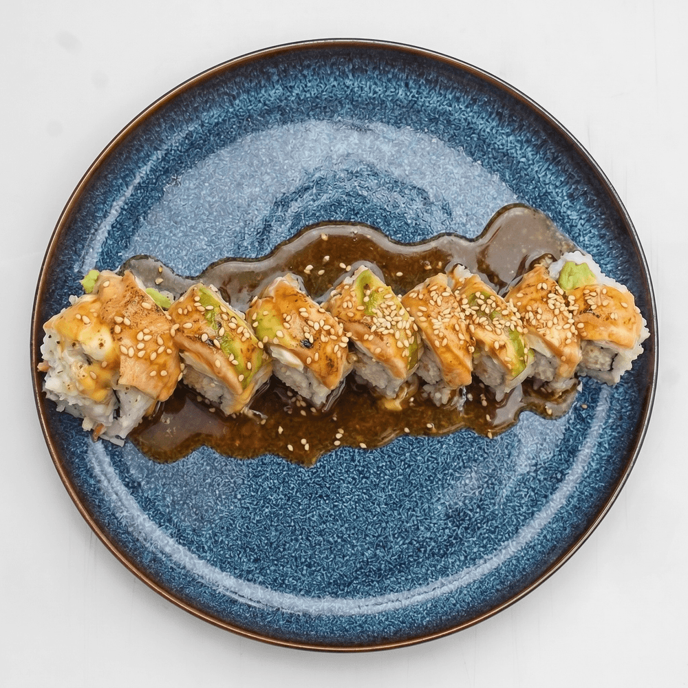 Seared Smoked Salmon Roll