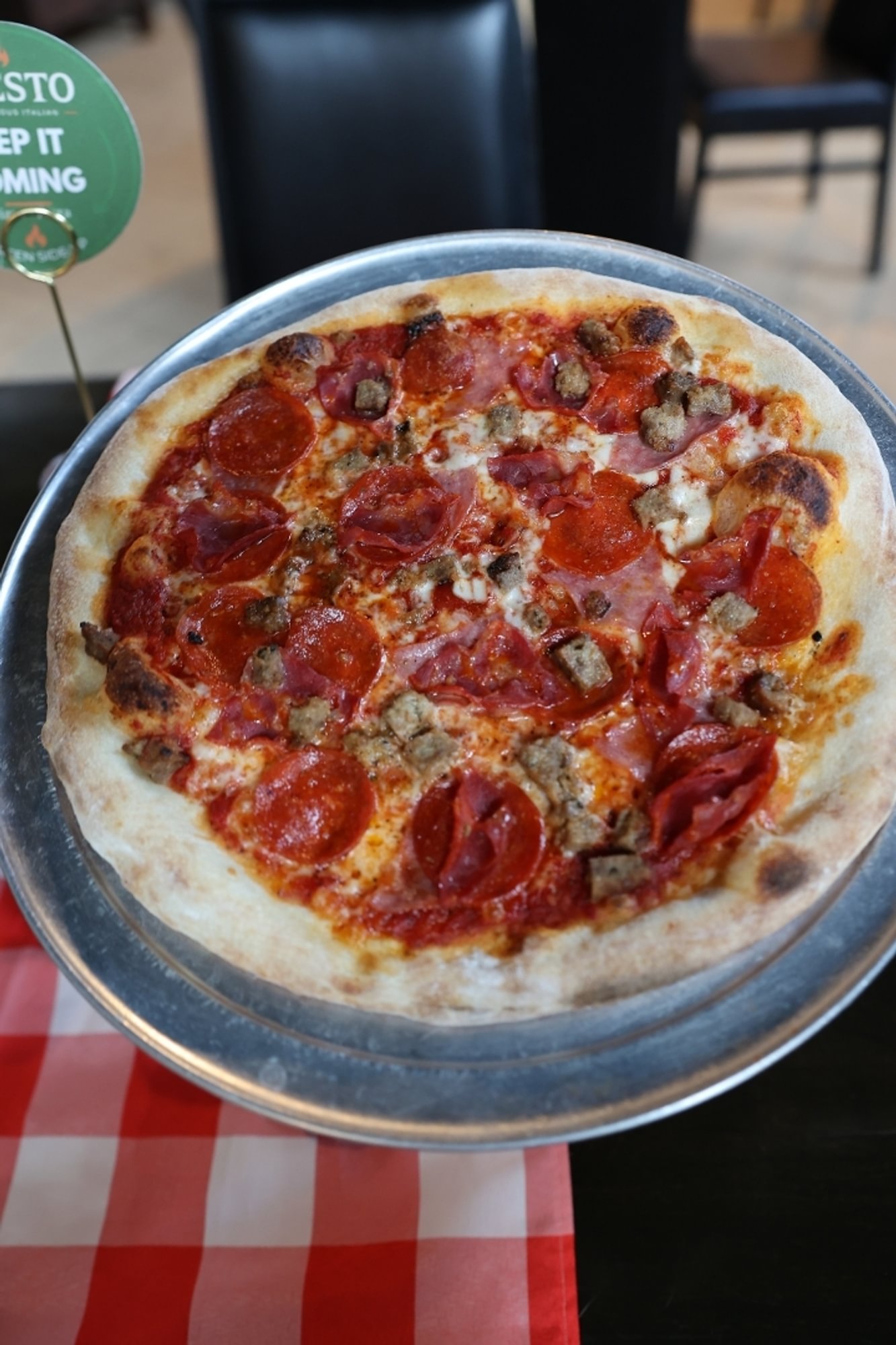 Meaty Italian Pizza