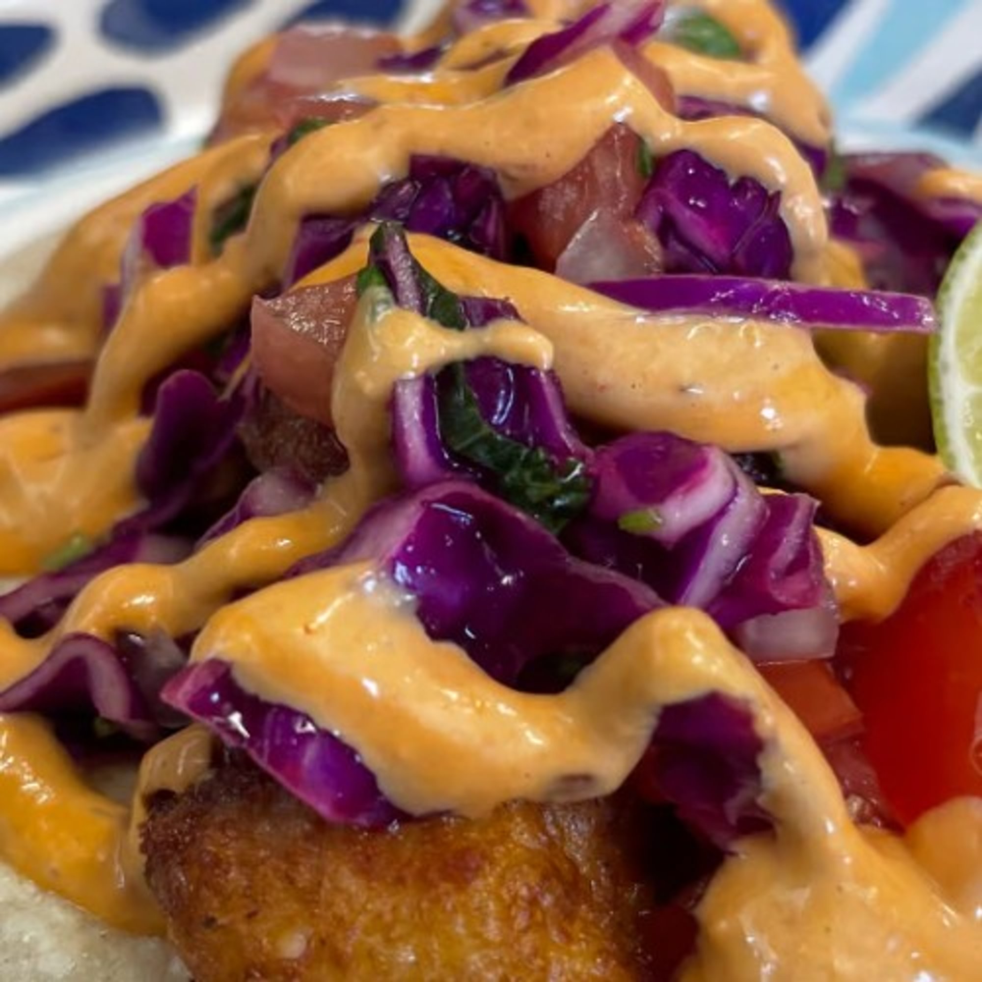 Fish Taco - Baja Style