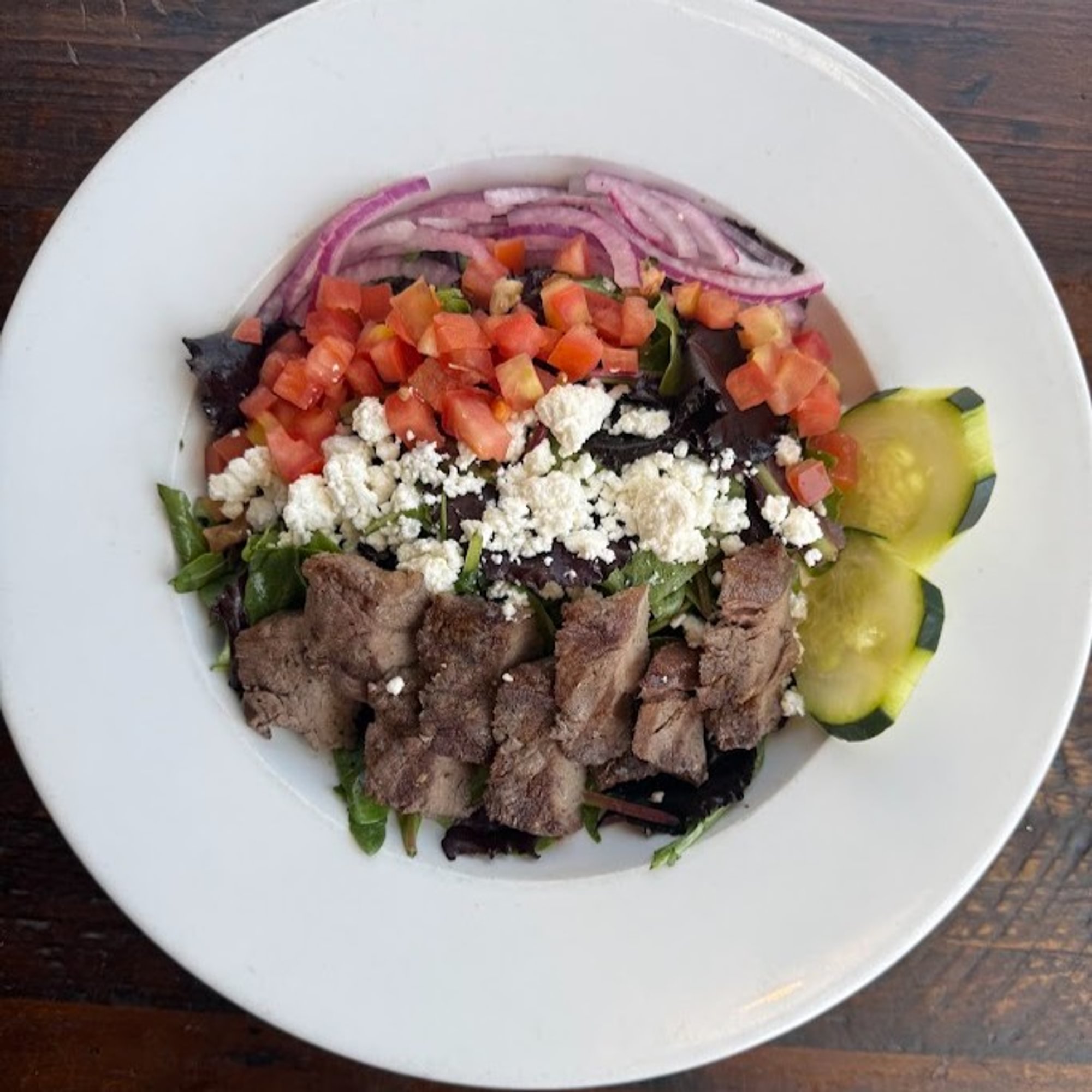 Mediterranean Steak Salad