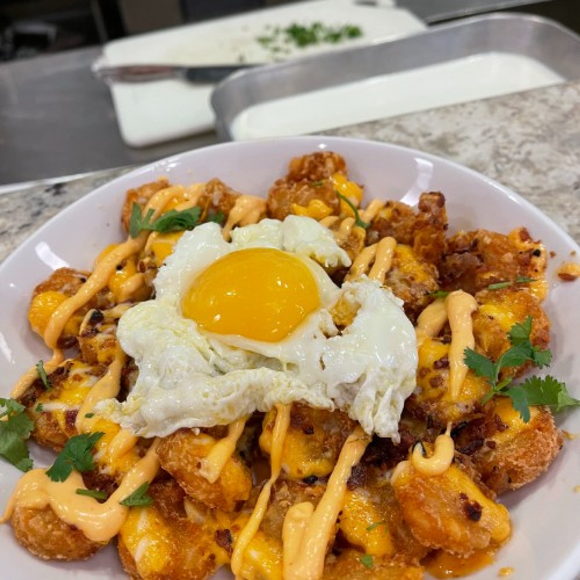 Loaded Bacon Tots