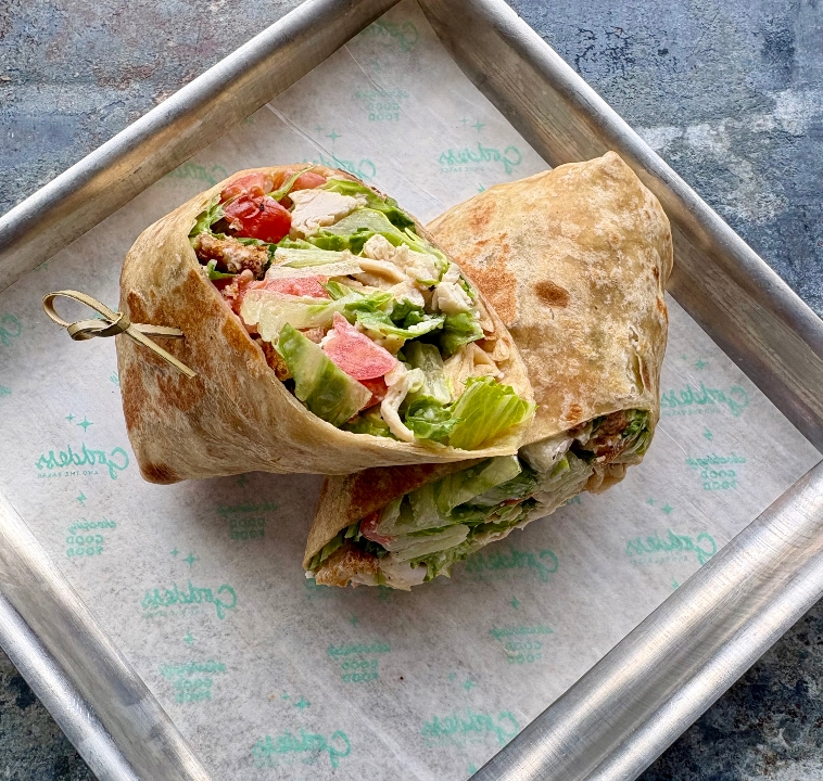 Crunchy Chicken Caesar Wrap