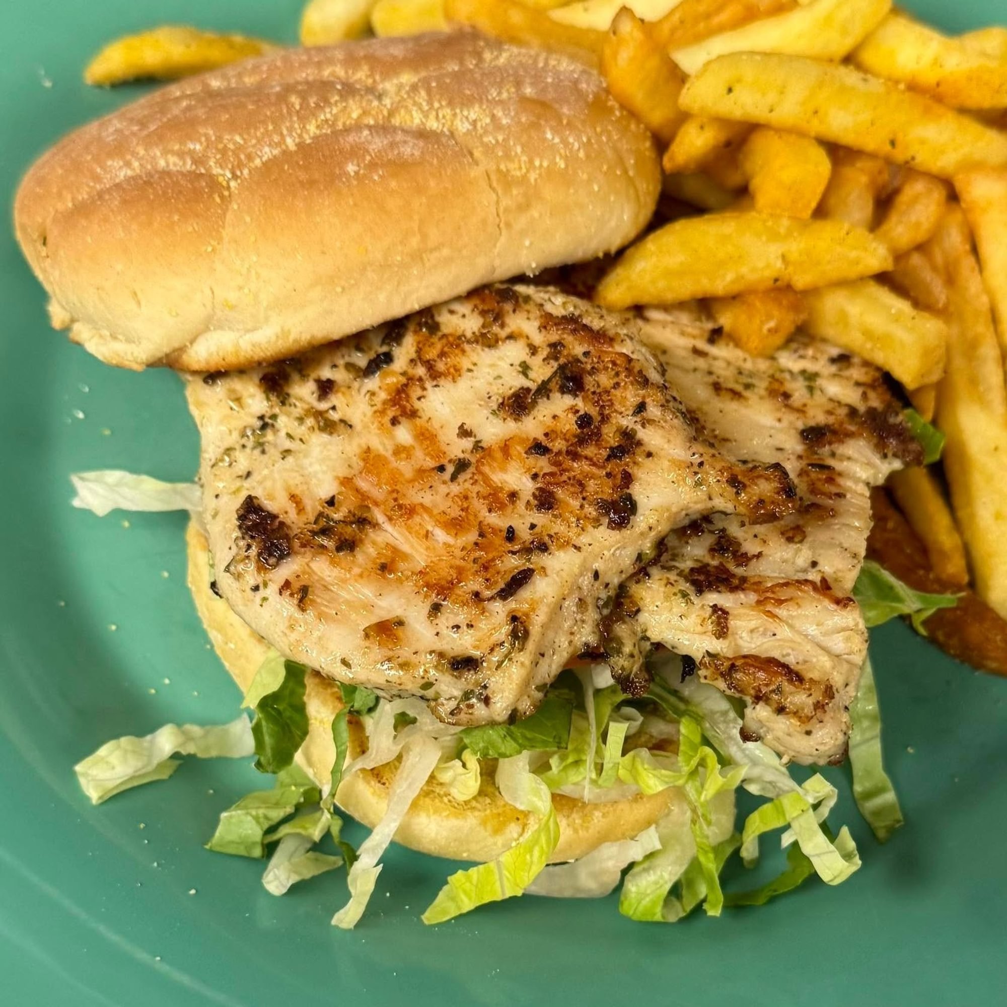 Grilled Chicken Burger