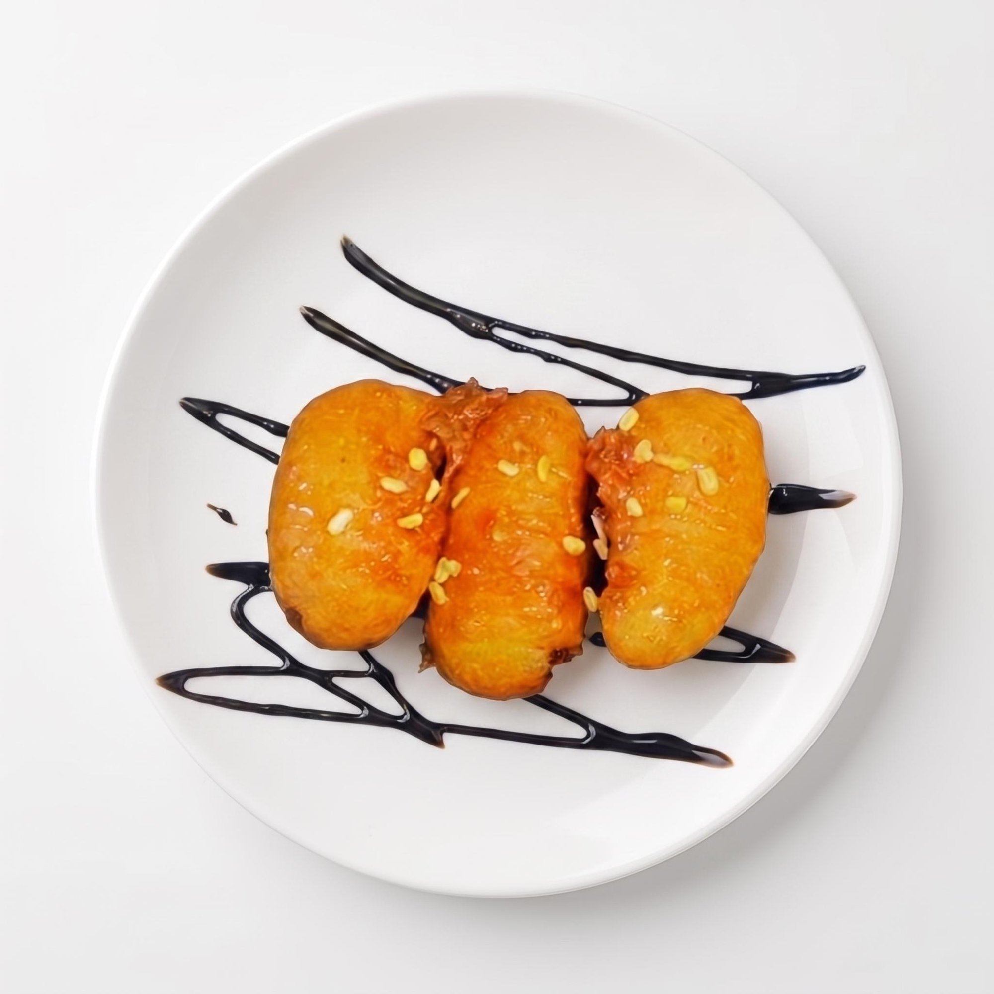 Fried Banana with Honey