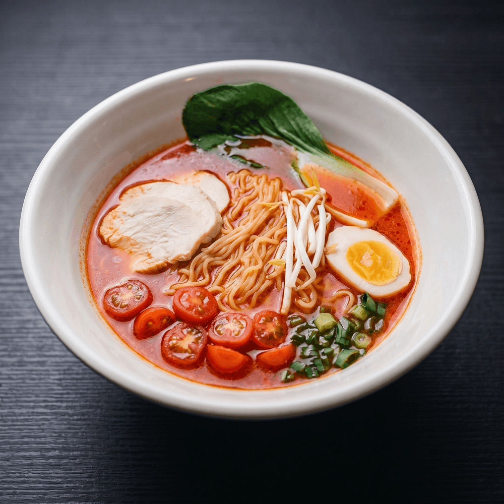 Tomato Ramen (tomato flavor broth)