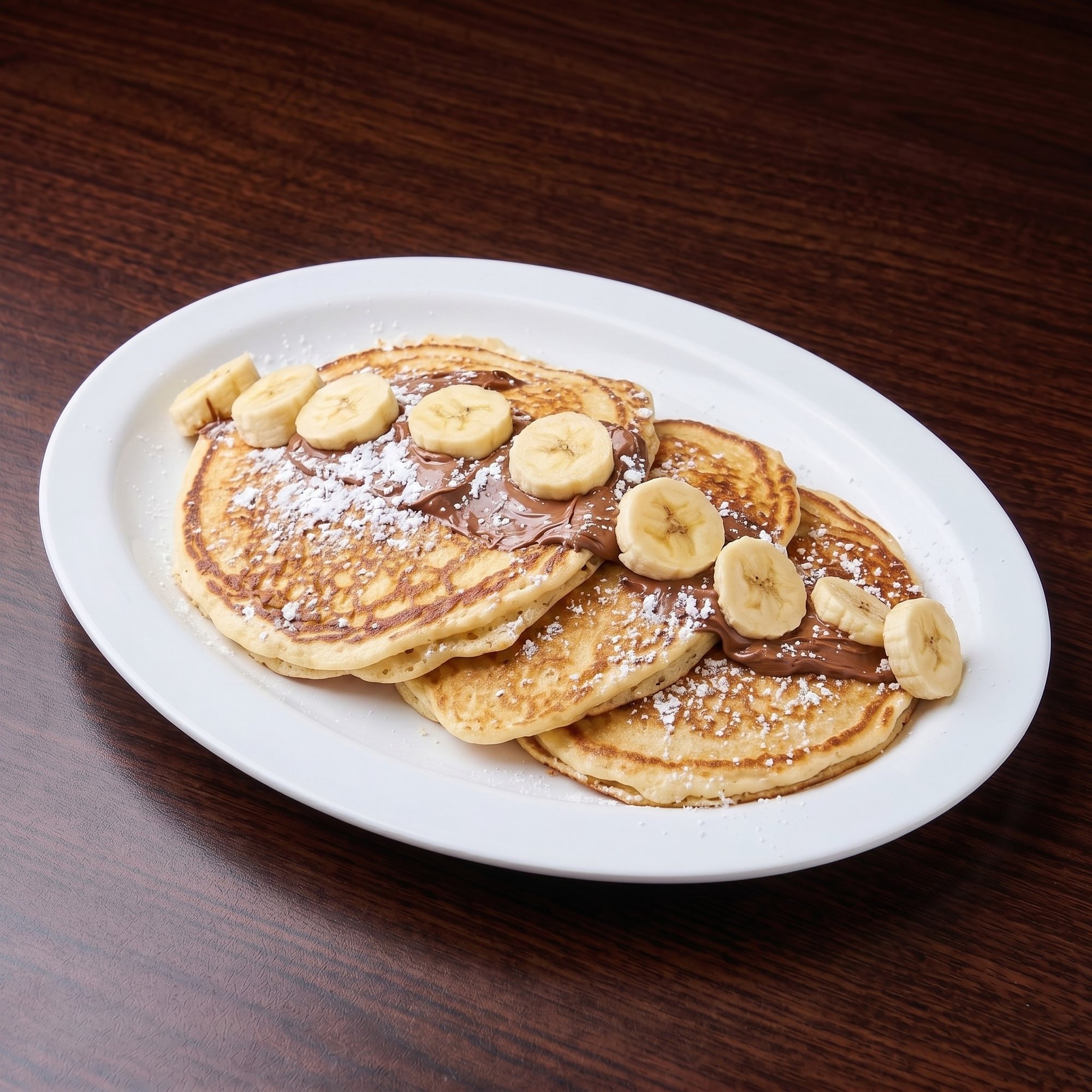 Nutella Banana Pancakes
