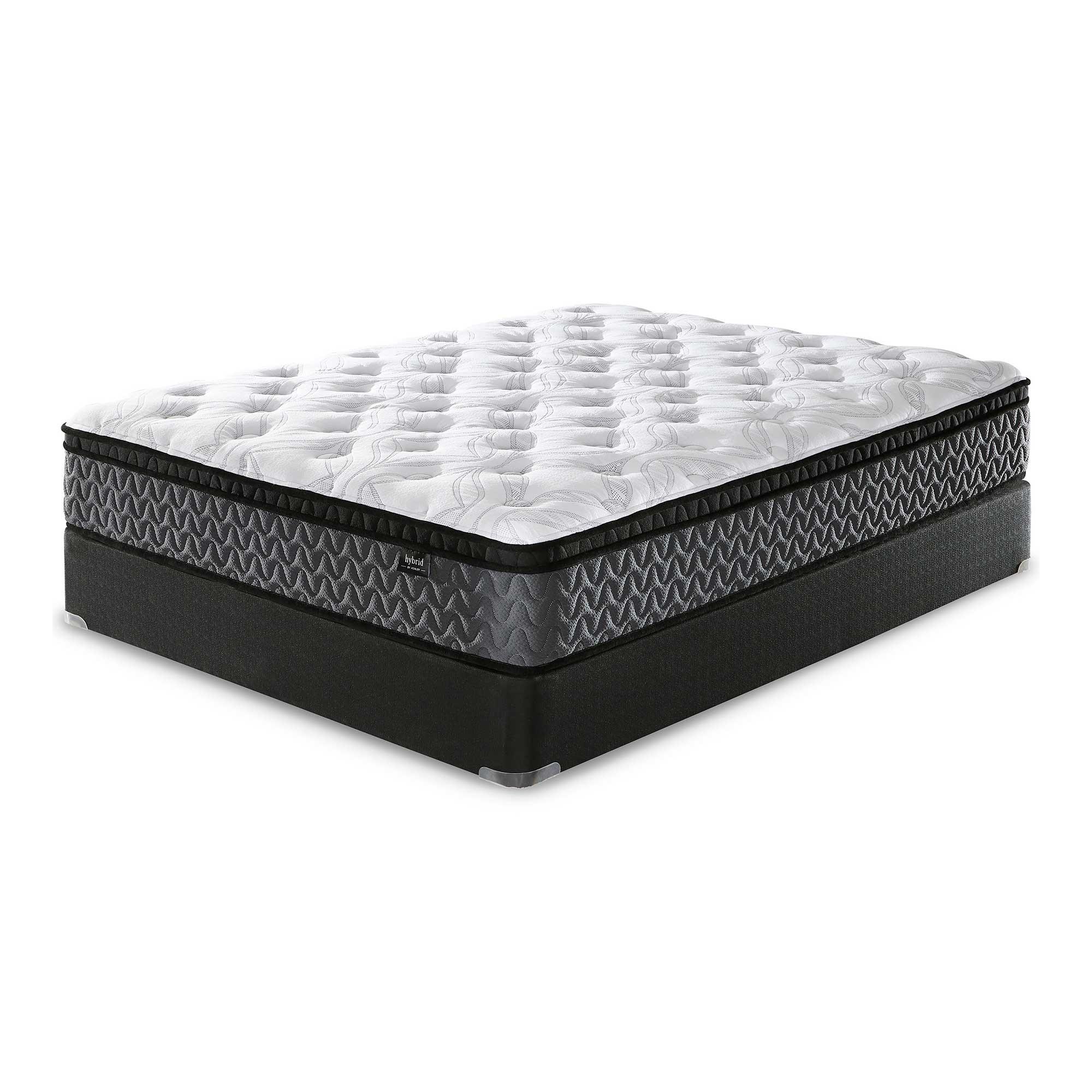 Highland Prem Better Queen Plush Pillowtop Mattress with Boxspring