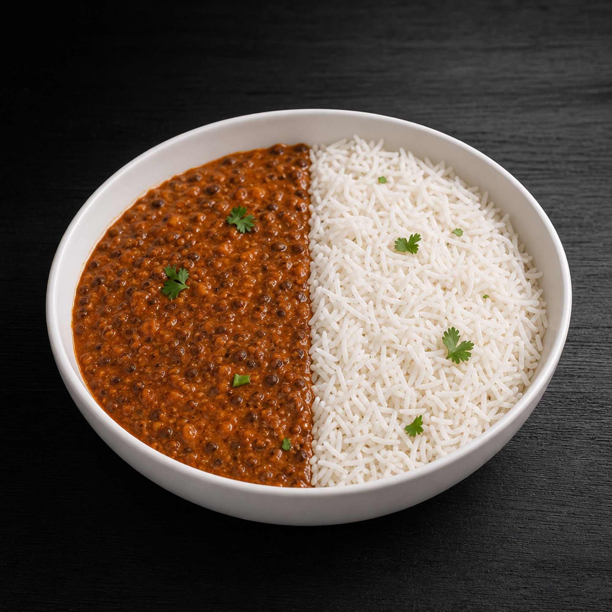 Black Lentil & Rice Bowl