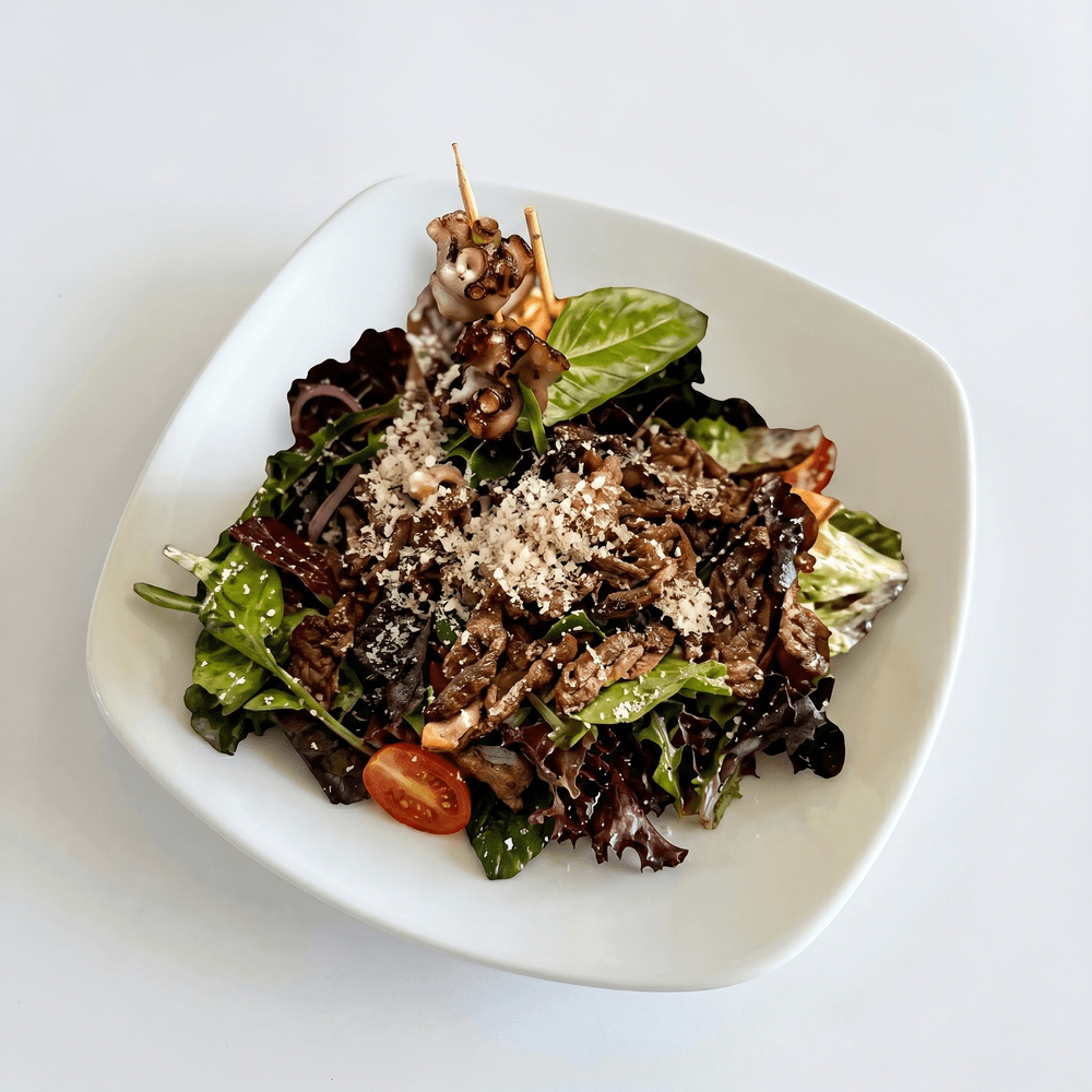 Salmon Skin Salad