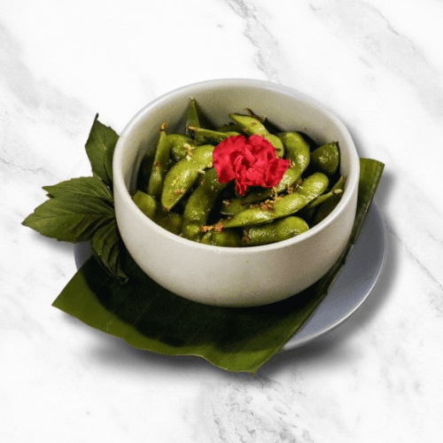 Spiced Edamame (V) (GF)