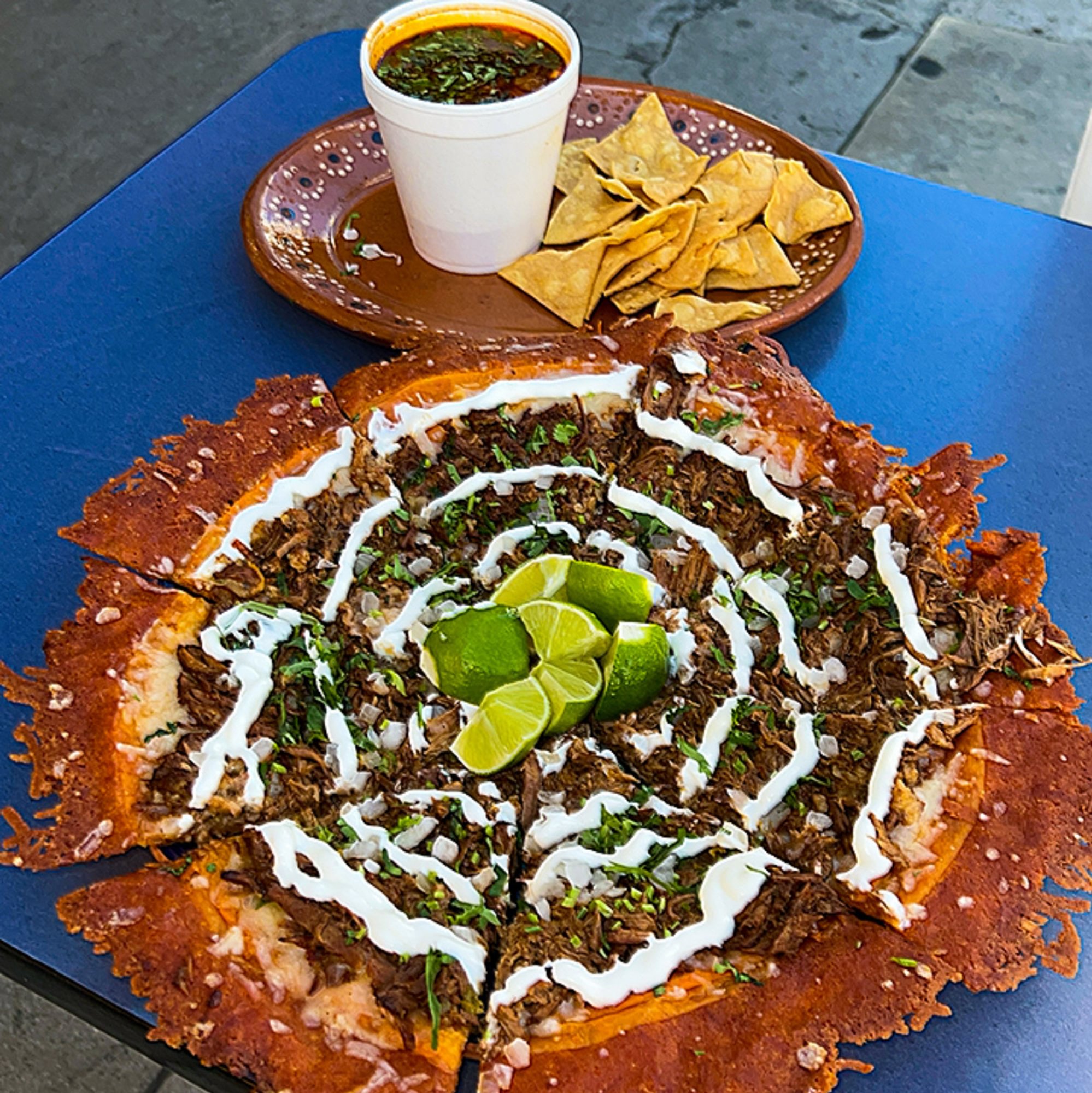 @gotbars510 Birria Pizza