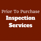 Prior To Purchase Inspection Services Logo