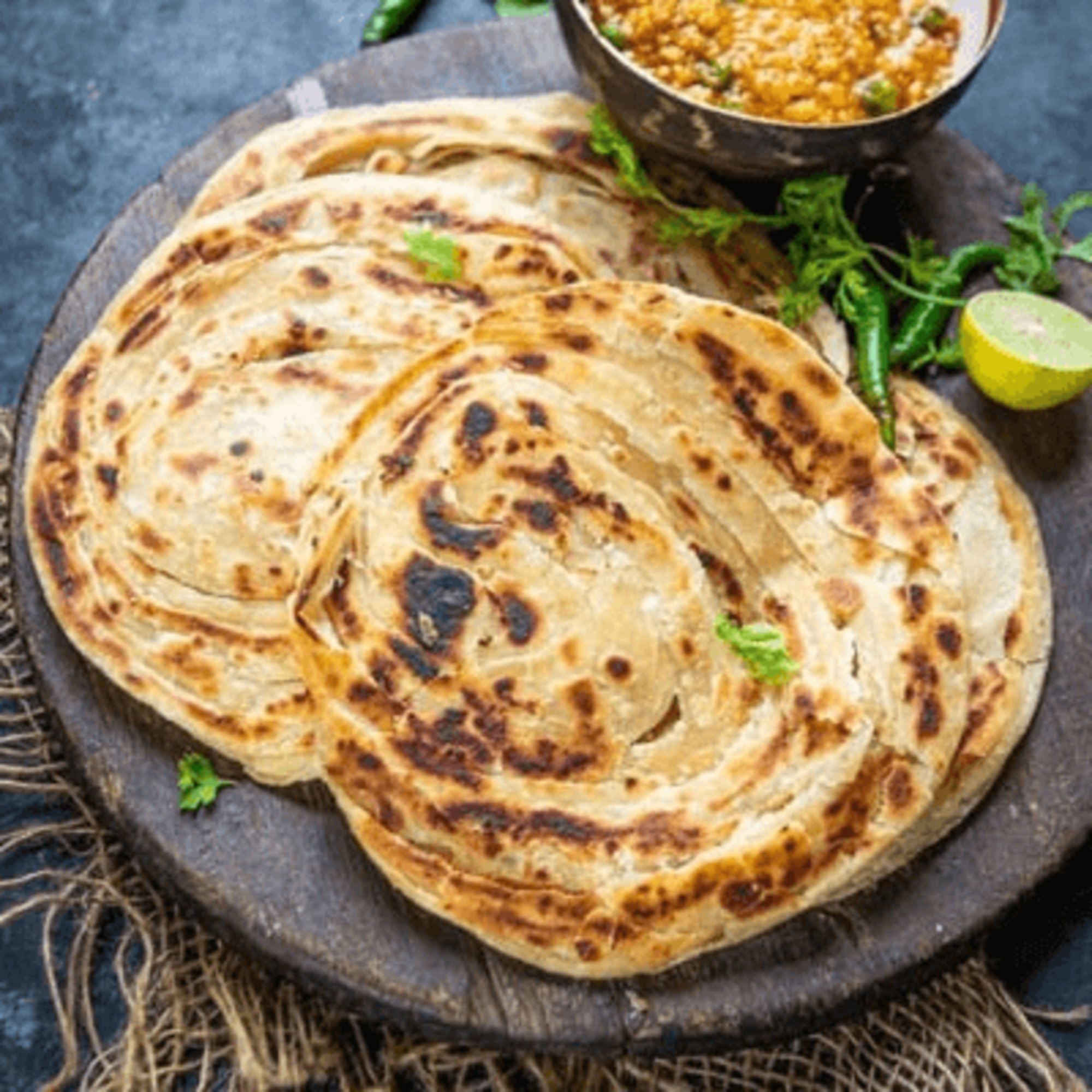 Paratha and Kulcha (Tandoori Stuffed Bread and Leavened Bread)