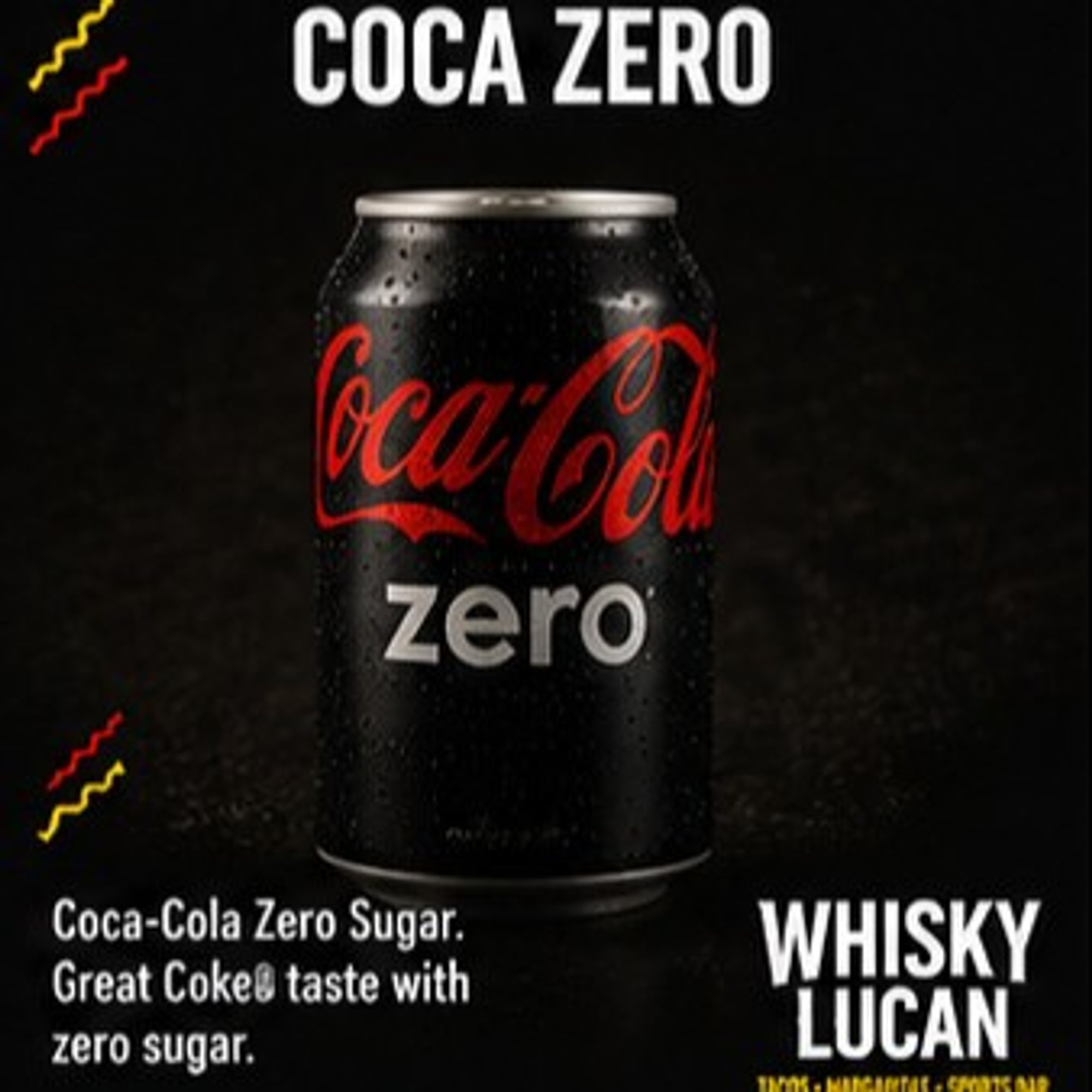 Coca Zero Lata