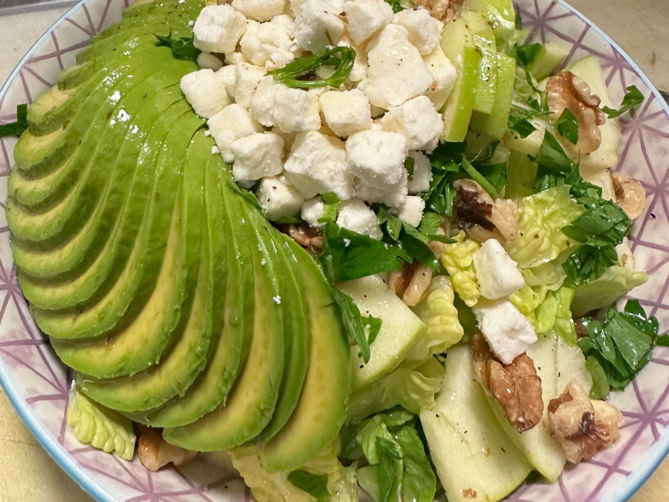 Apple Avocado Salad