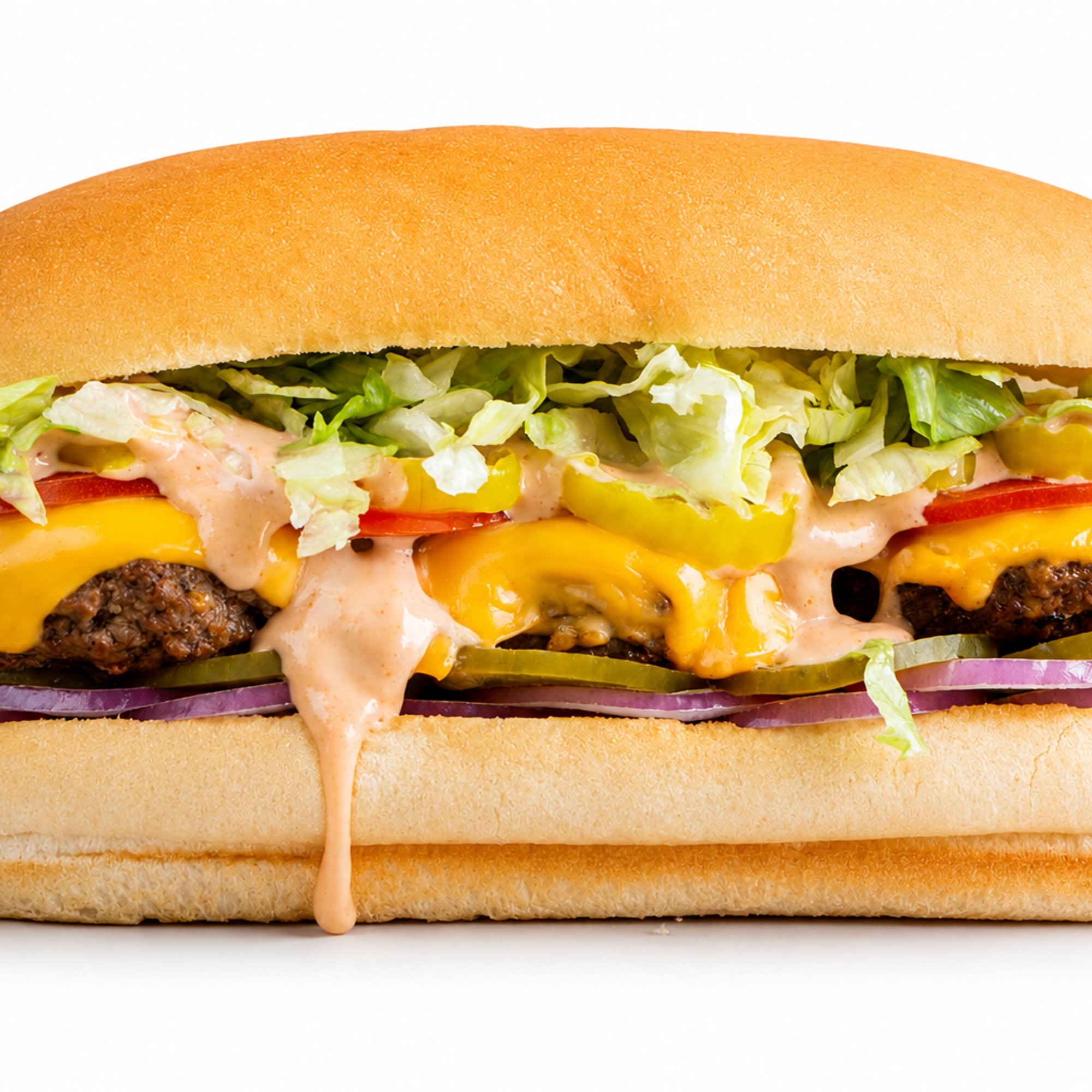 # 102. Cheese Burger Subs (Large)