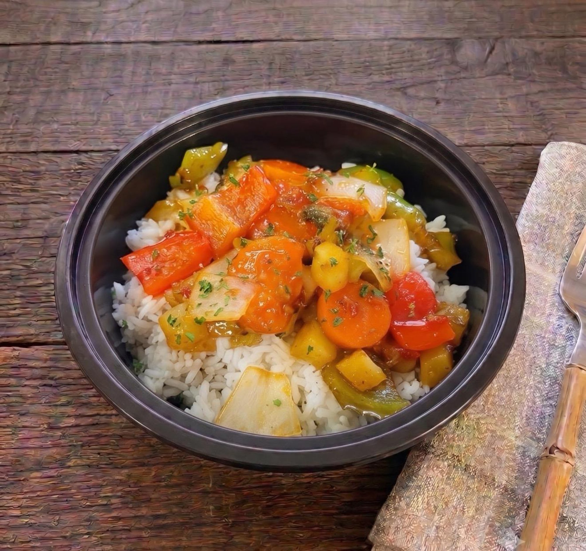 Sweet Chili Veggie Bowl