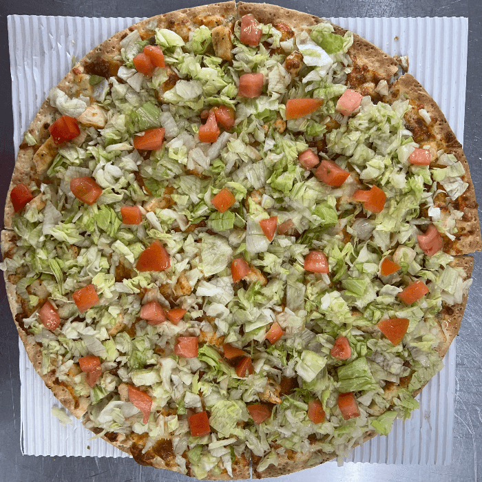 Chicken Bacon Ranch Pizza