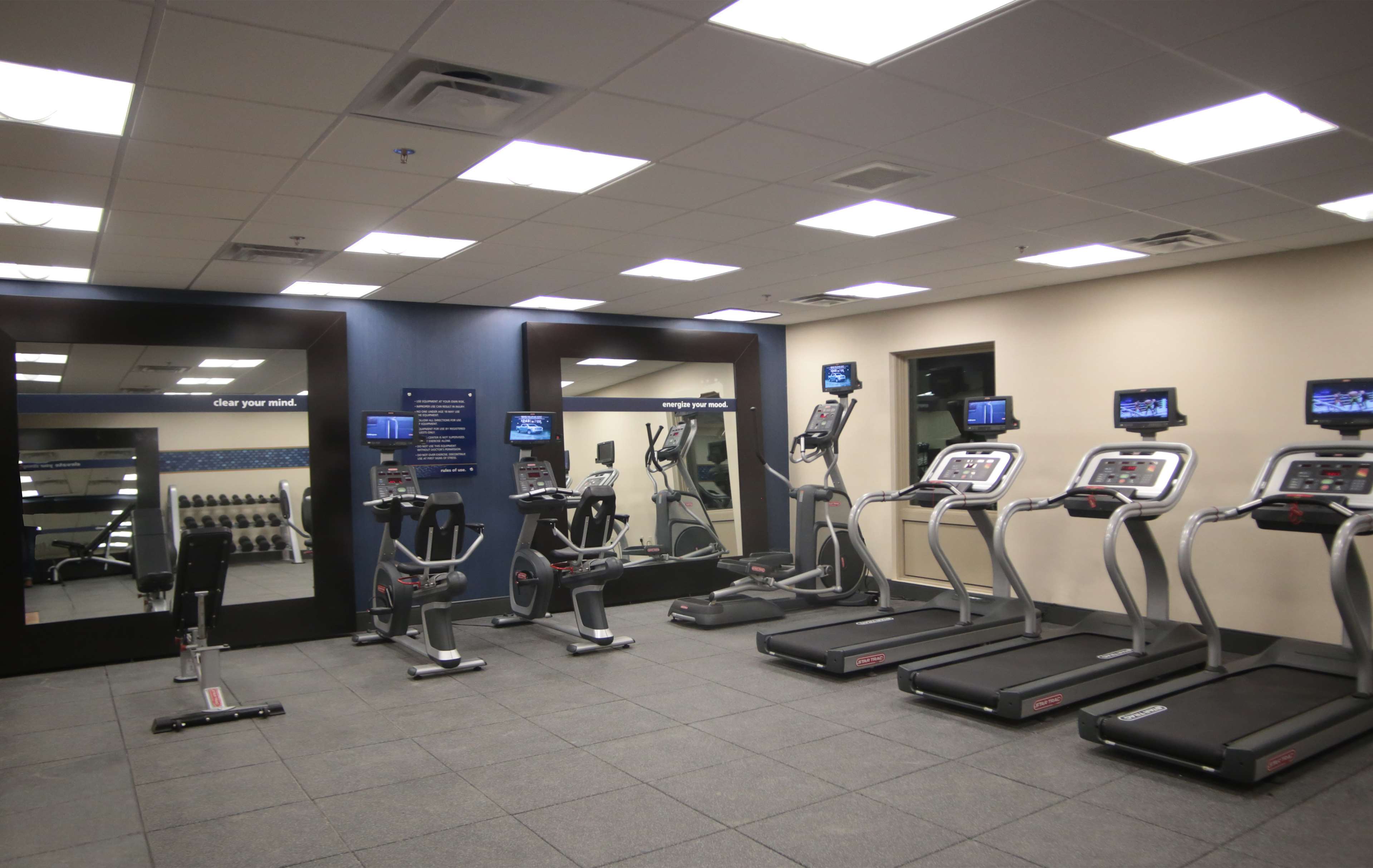 Health club  fitness center  gym