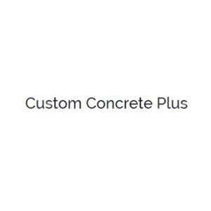 Custom Concrete Plus Logo