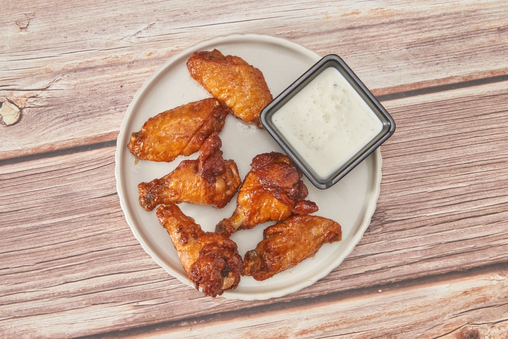Peach Habanero Wings