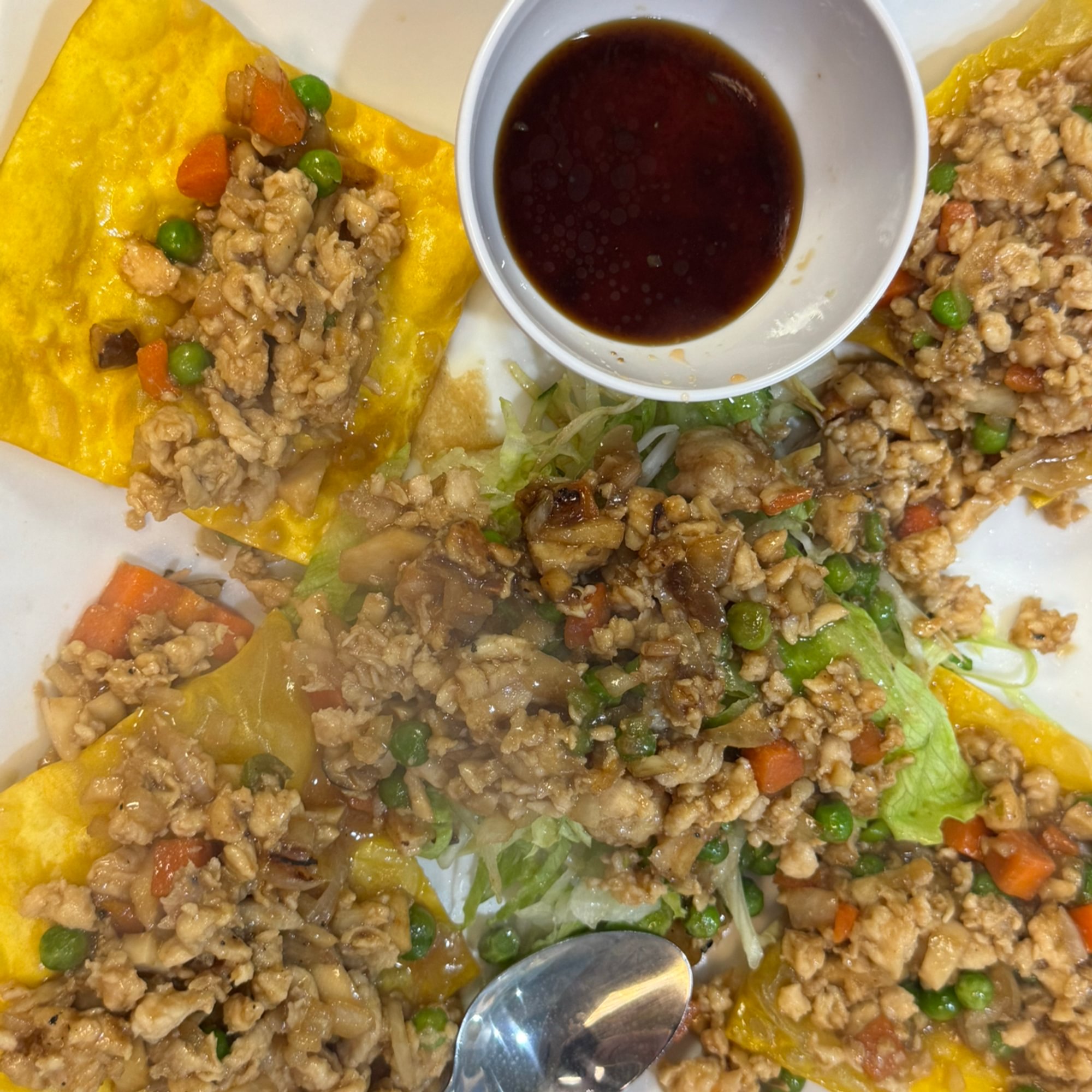 Chicken Wonton Tacos (4 Pieces)