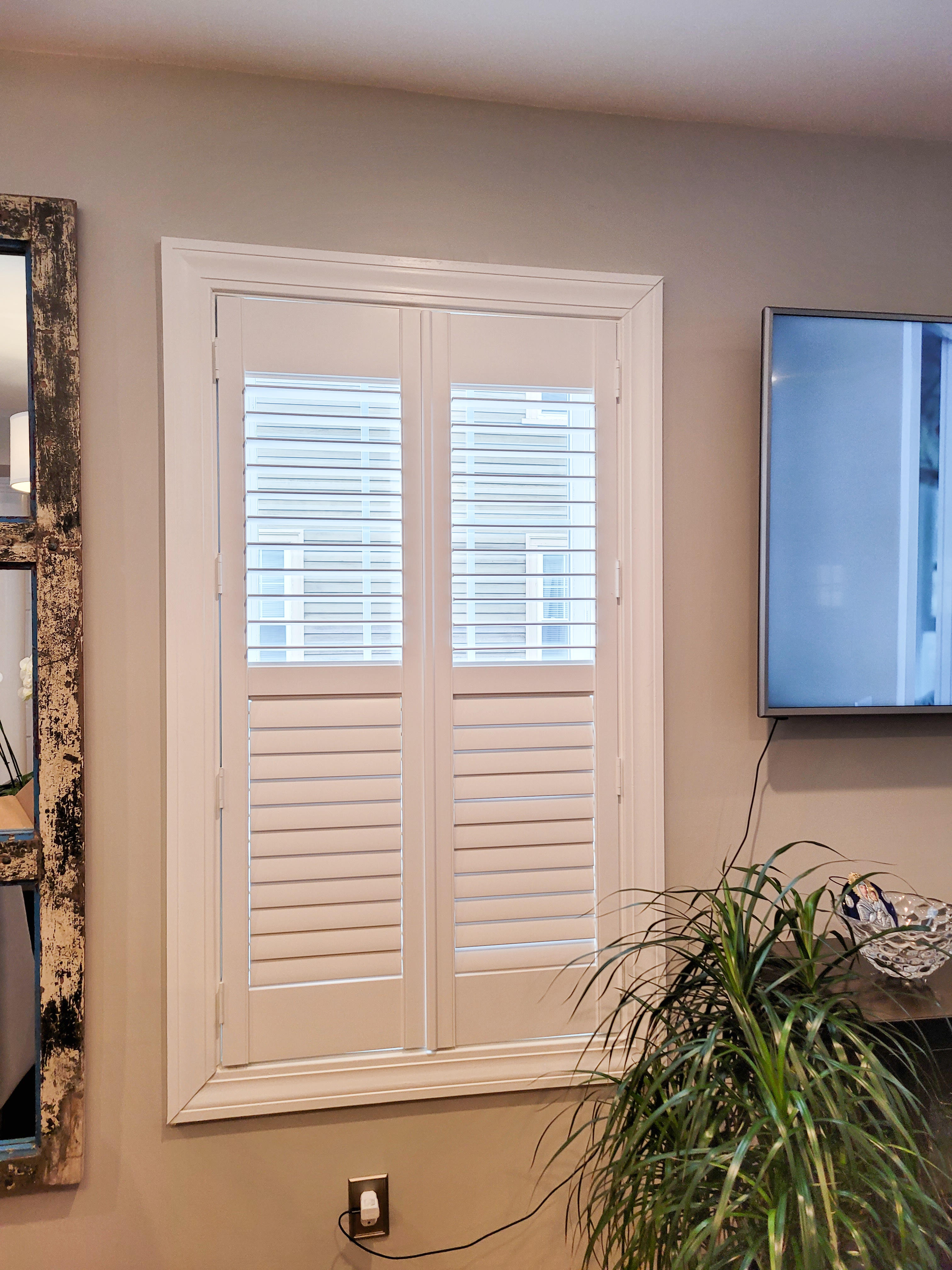 Control light and privacy with beautiful plantation shutters. Danvers, MA
