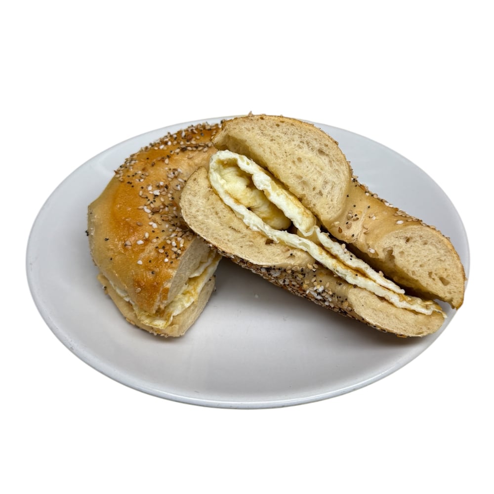 2 Egg Whites On A Bagel