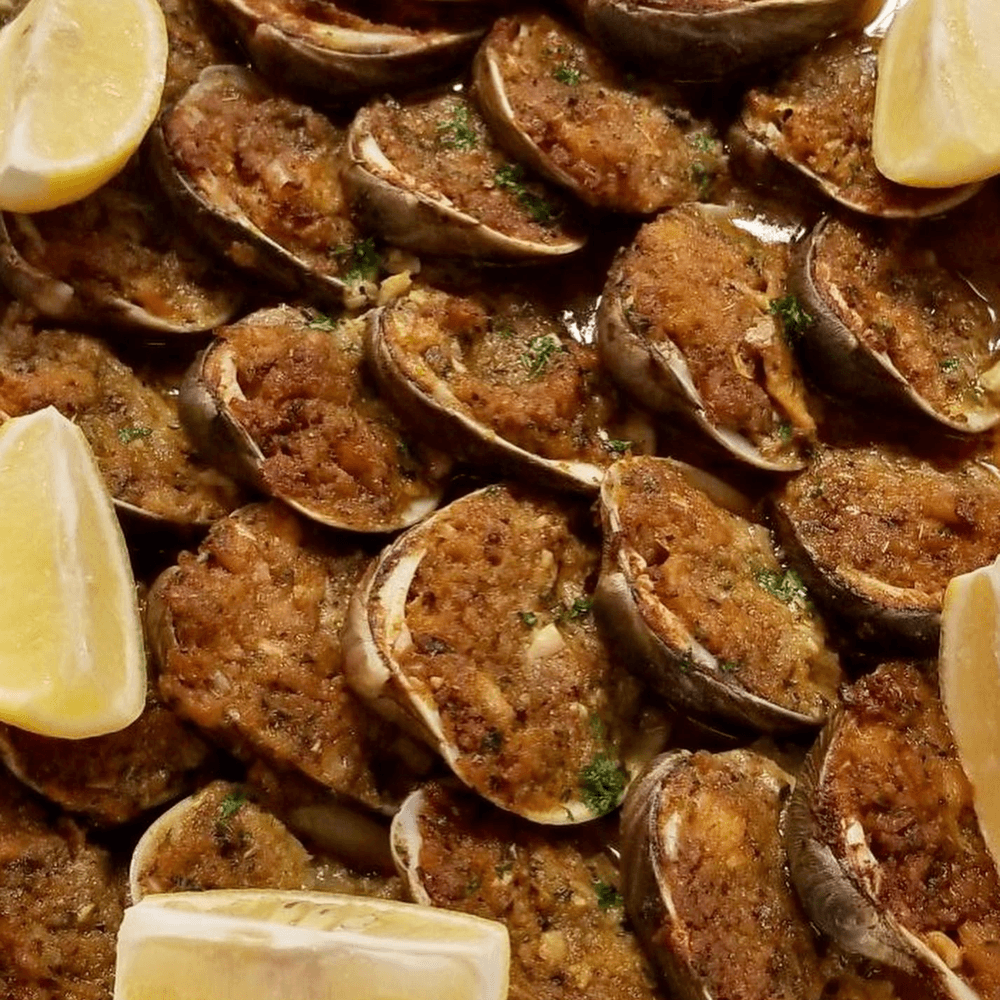 Stuffed Baked Clams