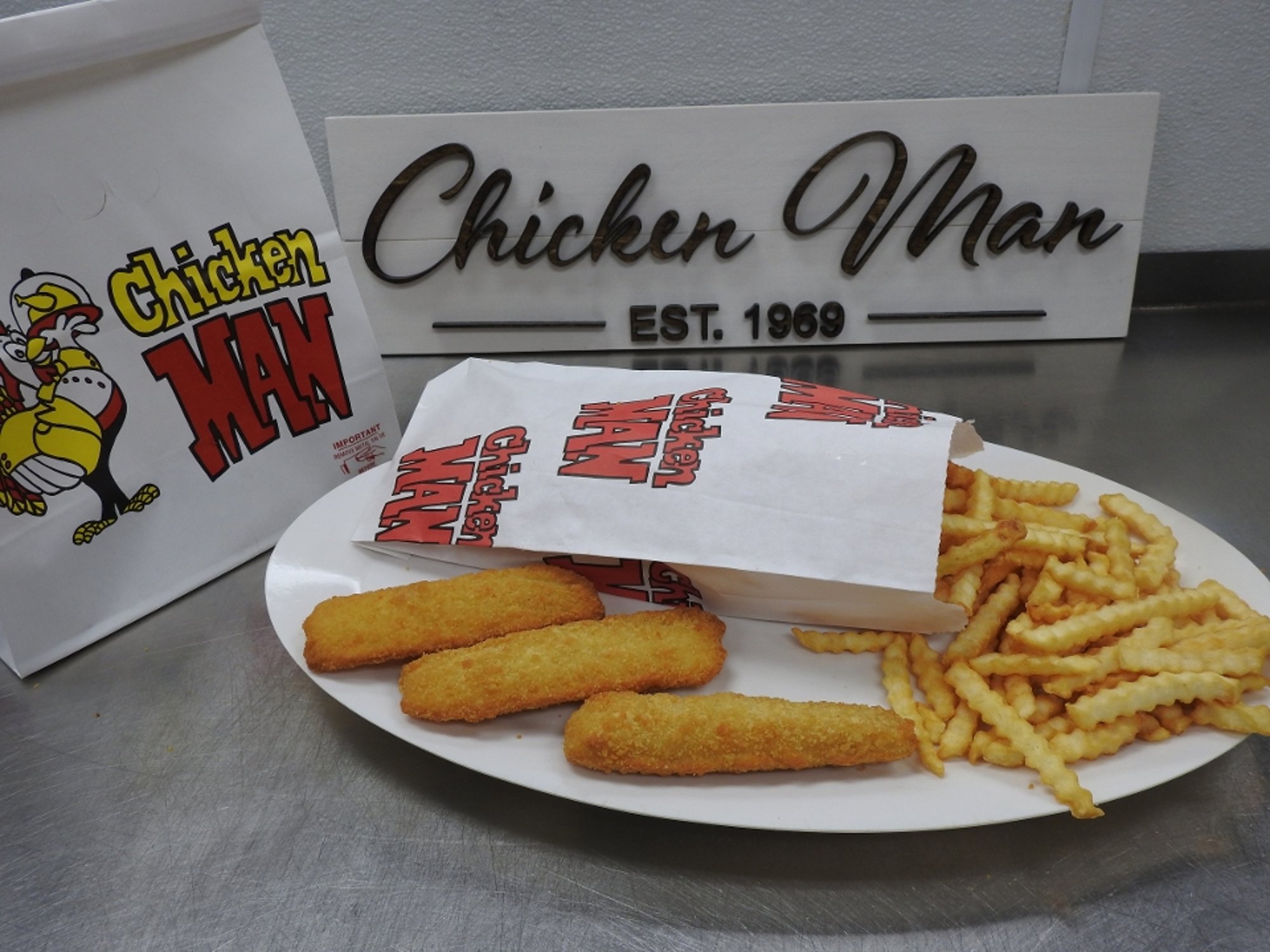 10 Pc Breaded Cod & Fries