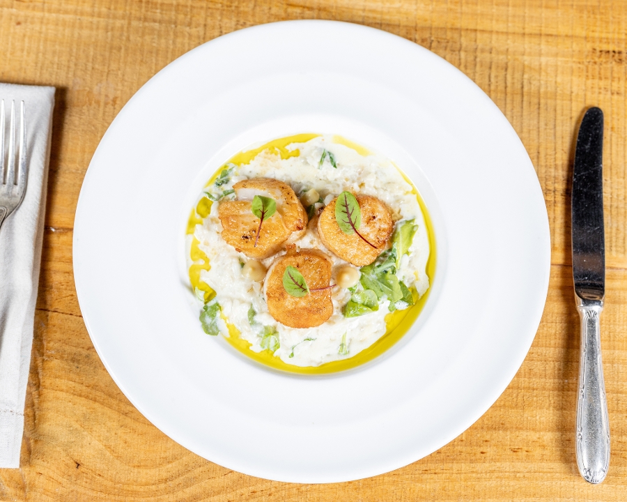 Scallop Lemon Risotto