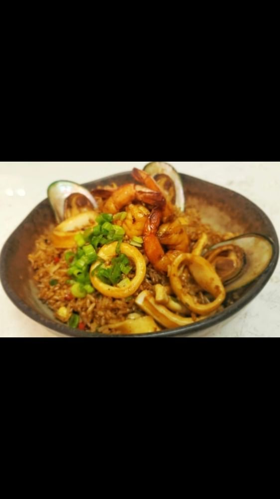 Arroz Chaufa De Mariscos
