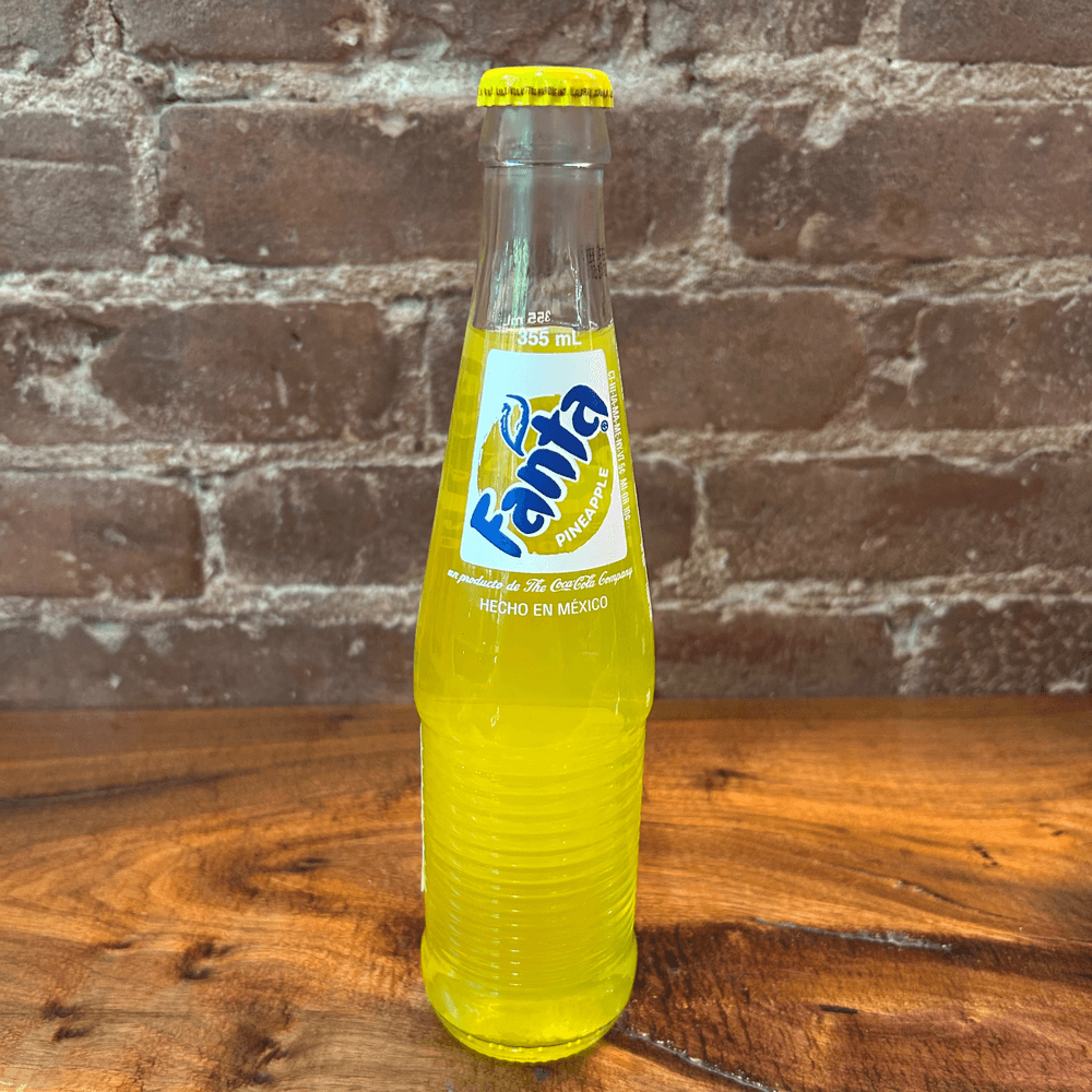 Glass Yellow Fanta