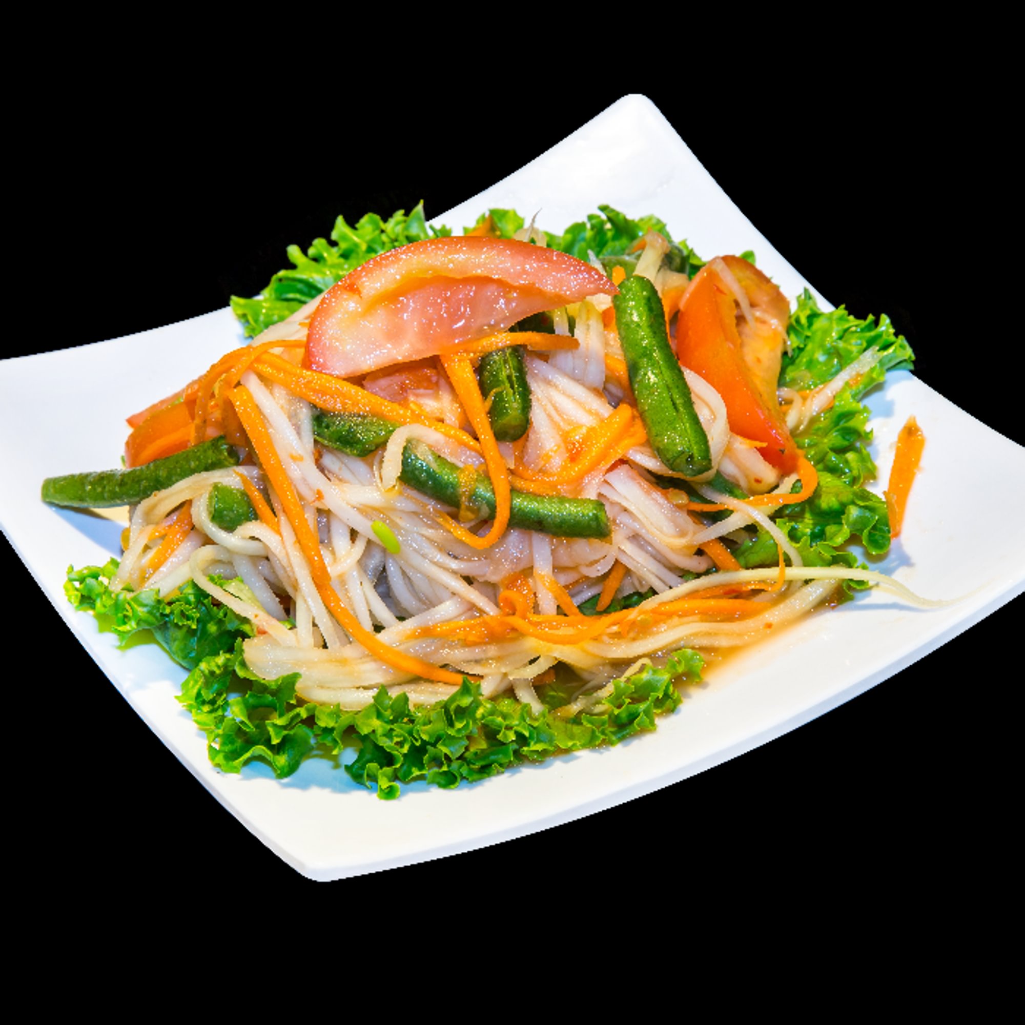 Som Tum & Sticky Rice (Papaya Salad)
