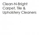 Clean-N-Bright Carpet &amp; Upholstery Cleaners Logo