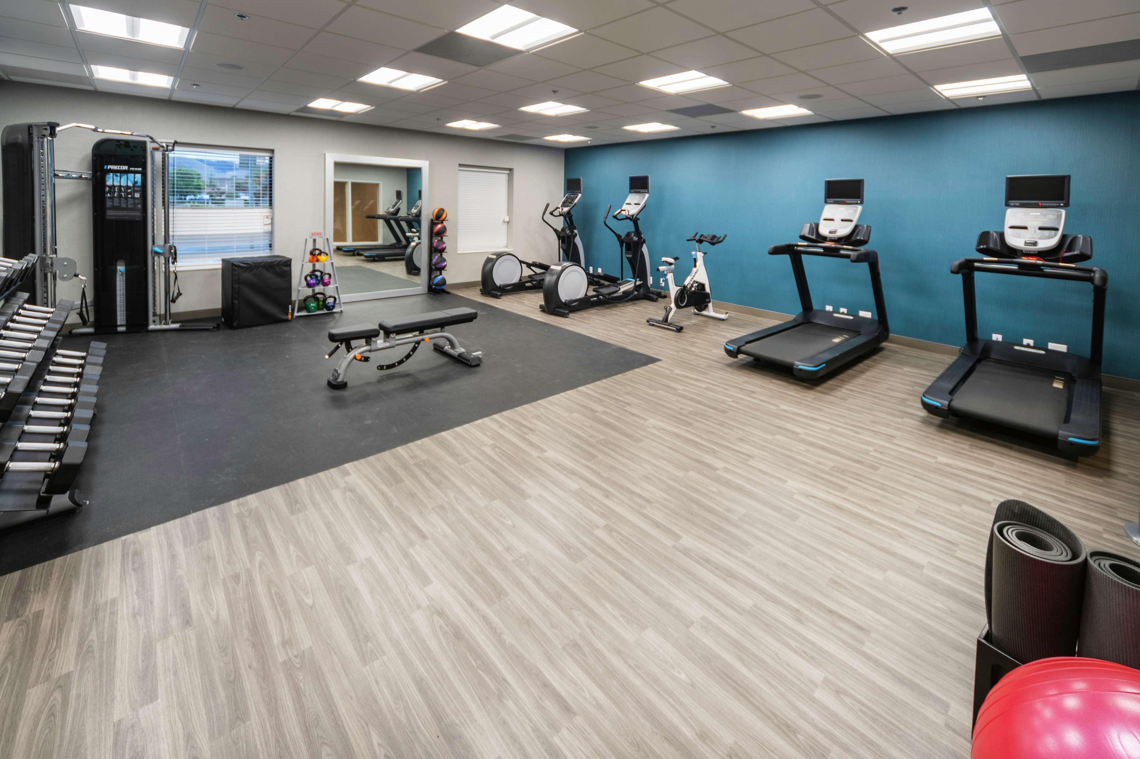 Health club  fitness center  gym