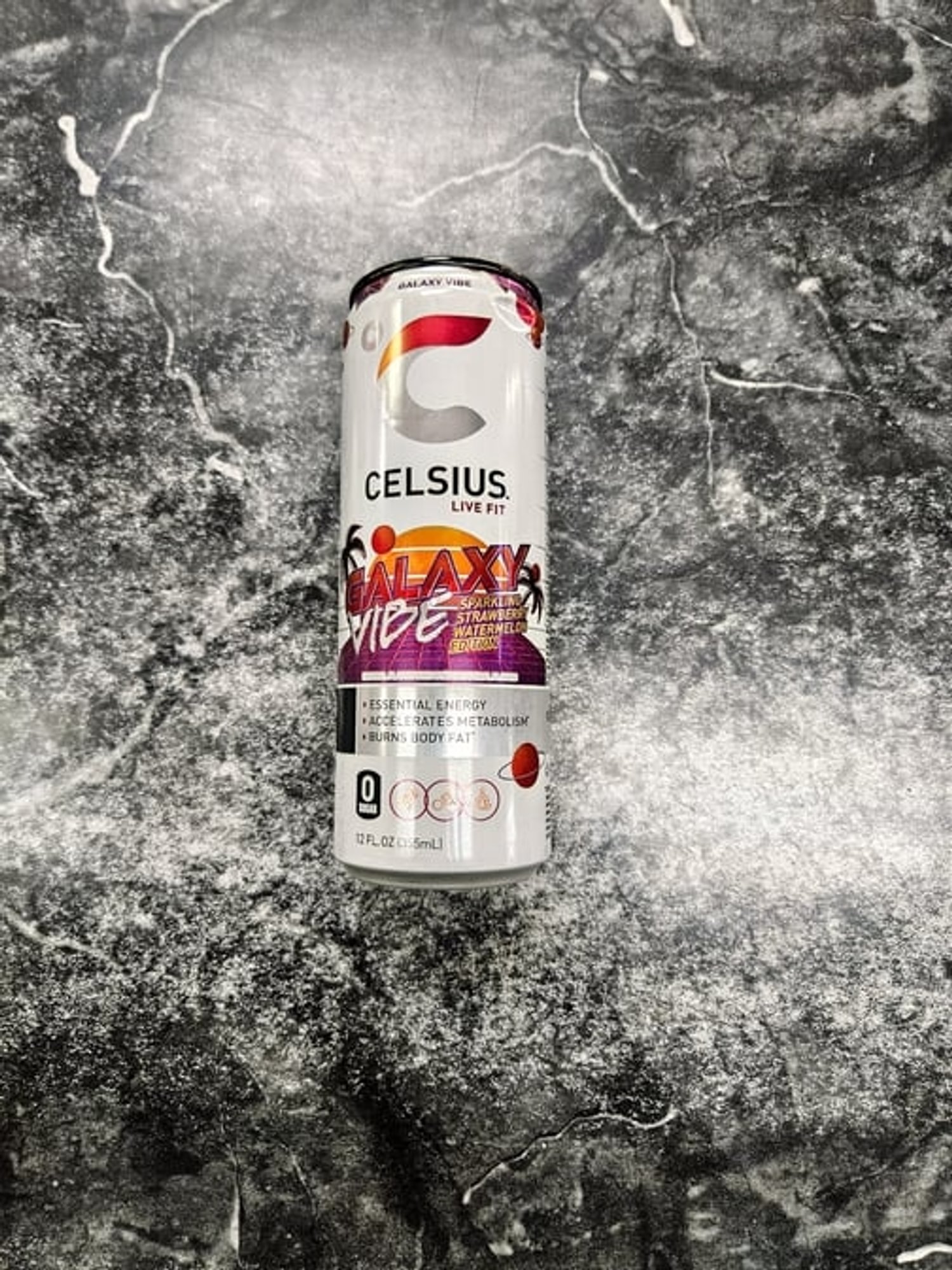 Celsius Galaxy Vibe Sparkling Strawberry Watermelon 12 oz