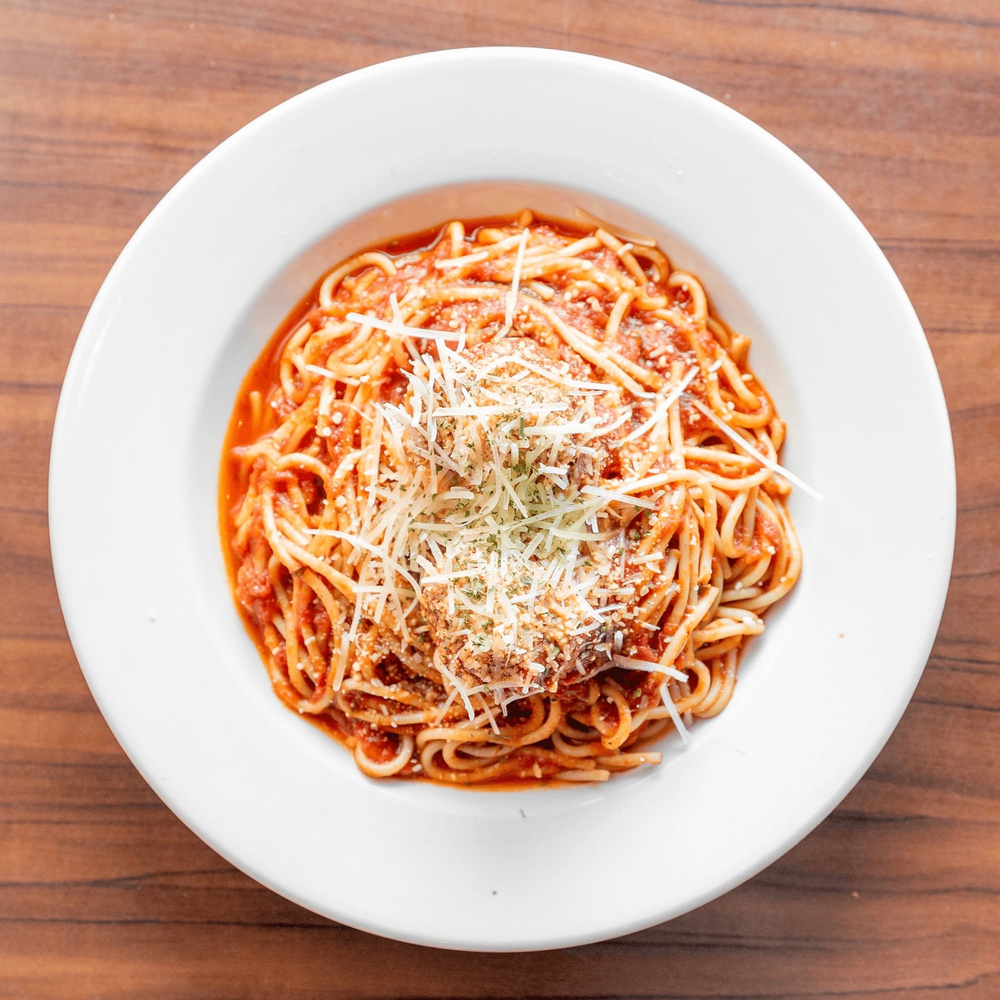 Spaghetti With Meatballs Lunch Special